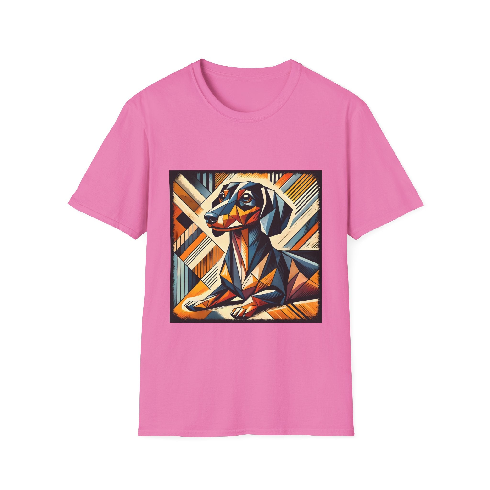 Dachshund Bold Geometric | Unisex Dog T-Shirt