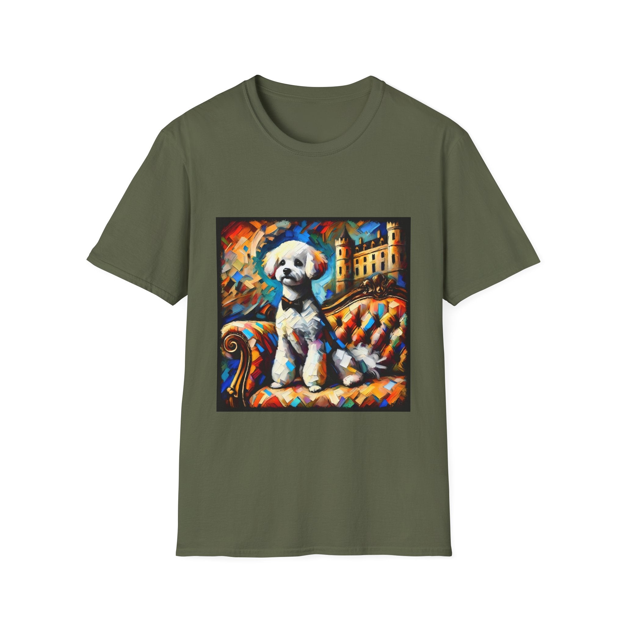 Bichon Frise Bowtie Classic | Unisex Dog T-Shirt