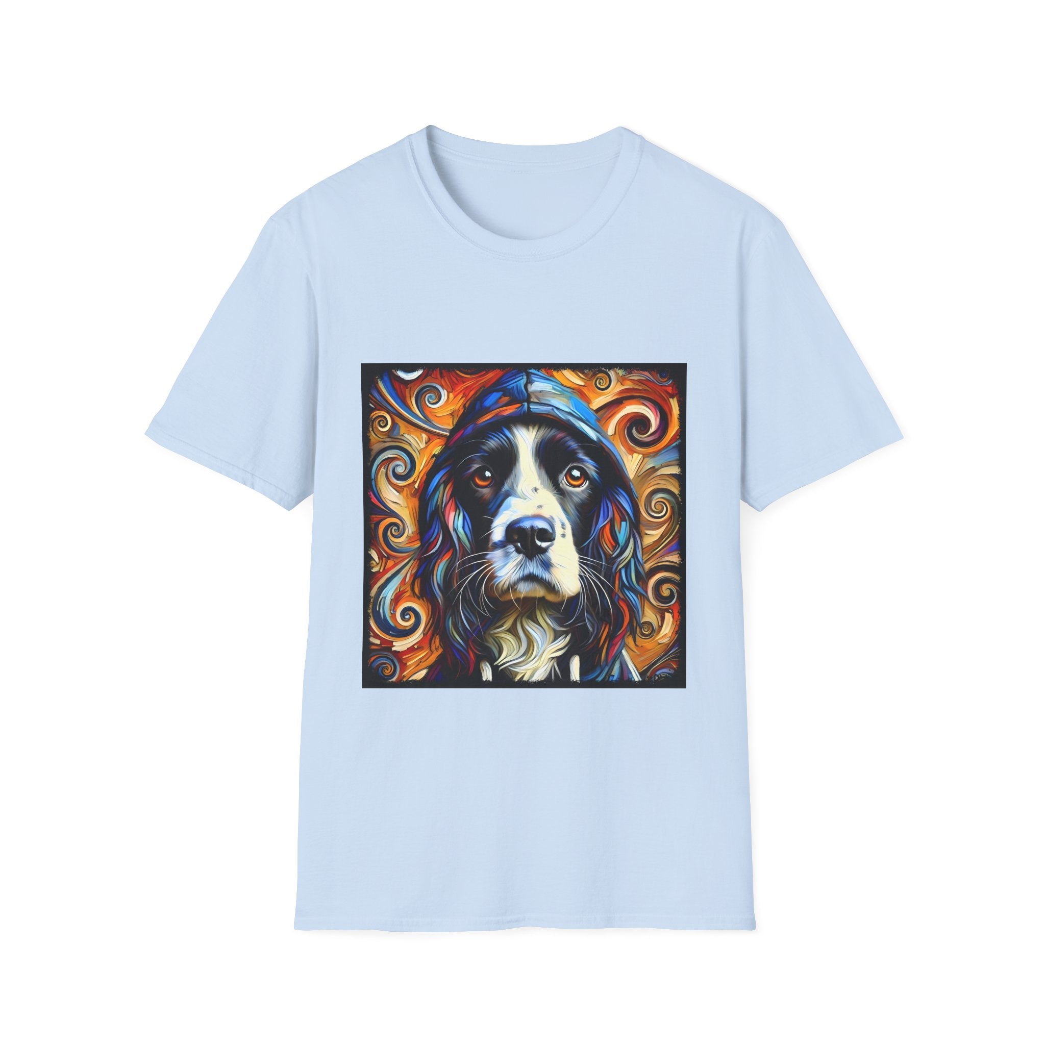 English Springer Spaniel Relaxed Swirl | Unisex Dog T-Shirt