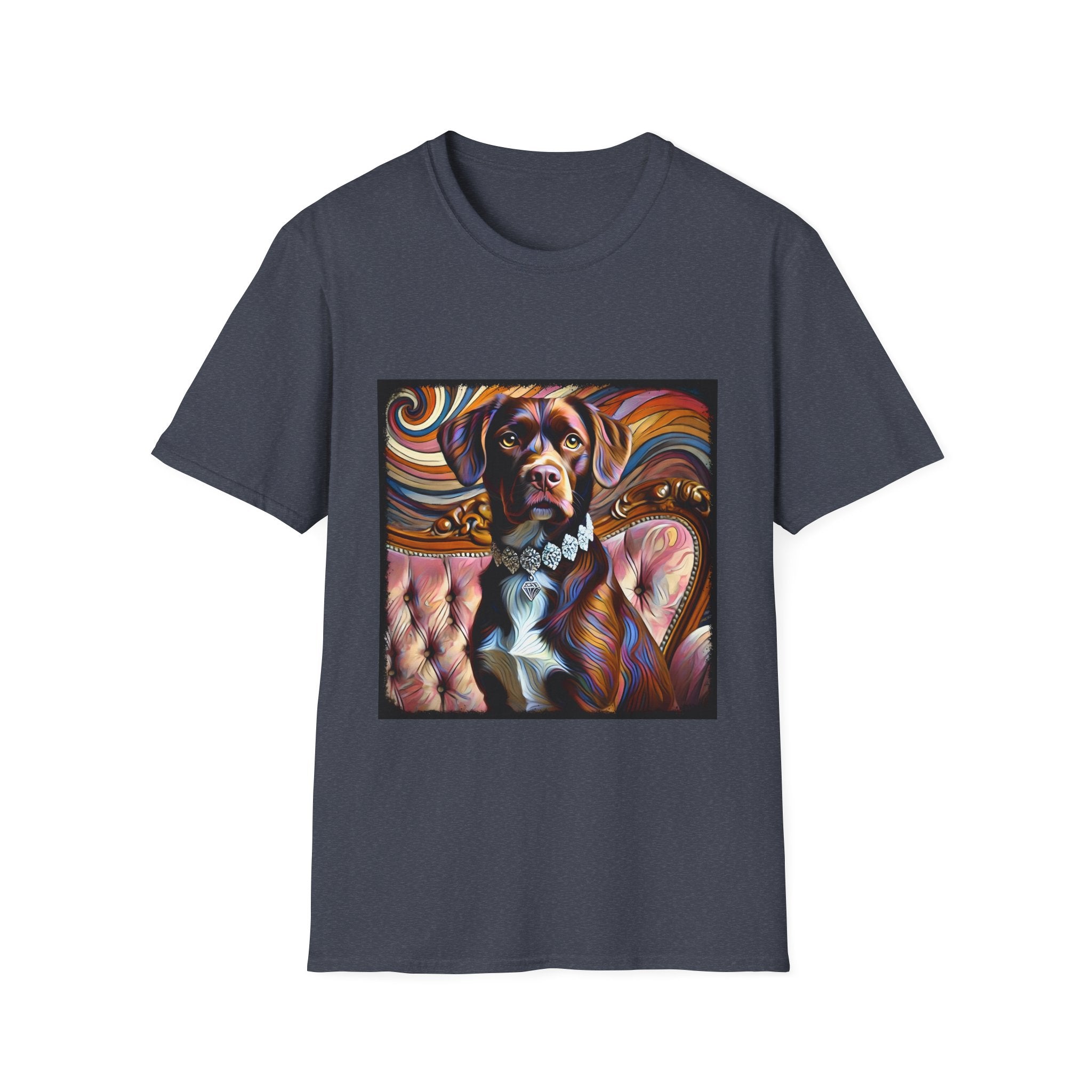 Labrador Retriever Vivid Swirl | Unisex Dog T-Shirt