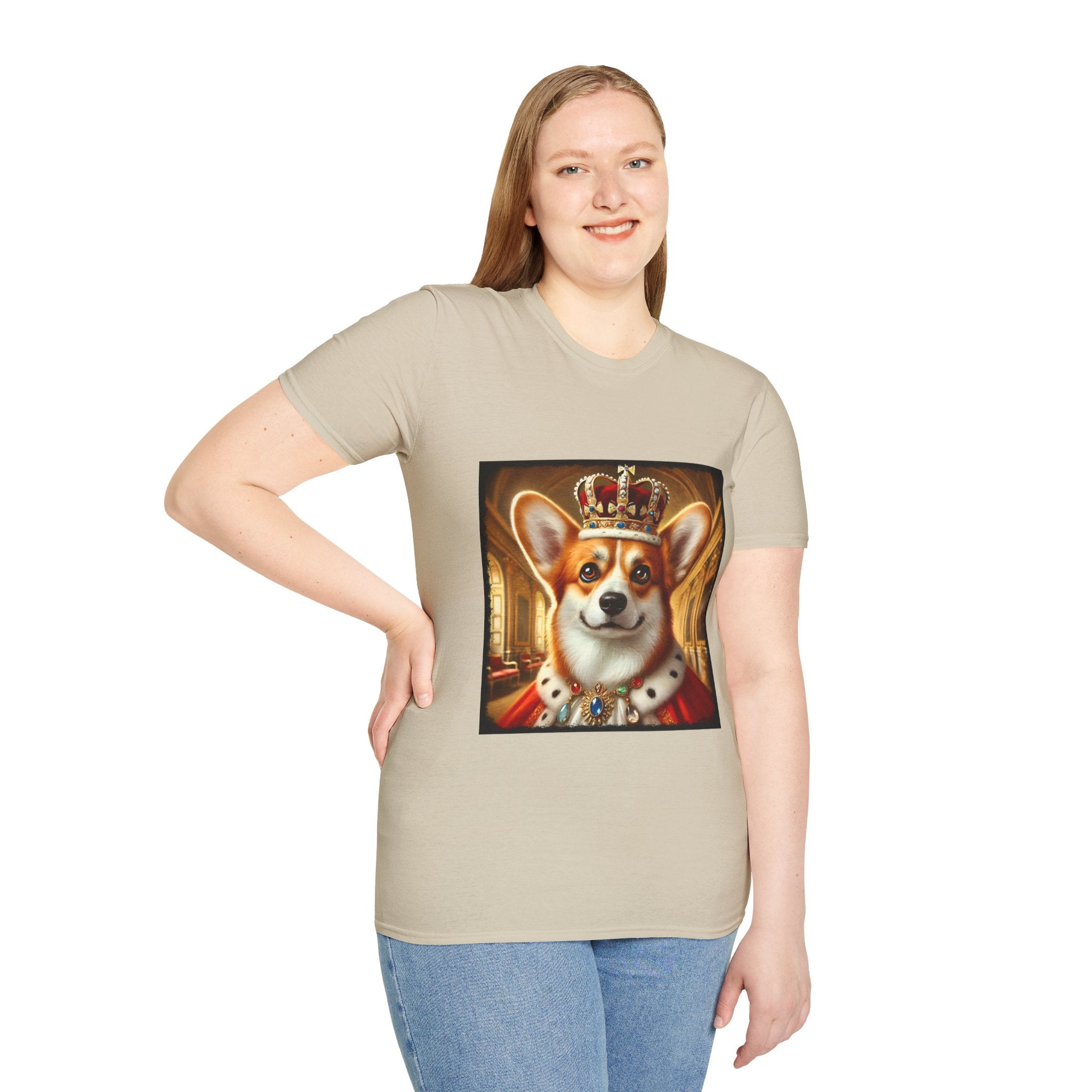 Pembroke Welsh Corgi Majestic Muse | Unisex Dog T-Shirt