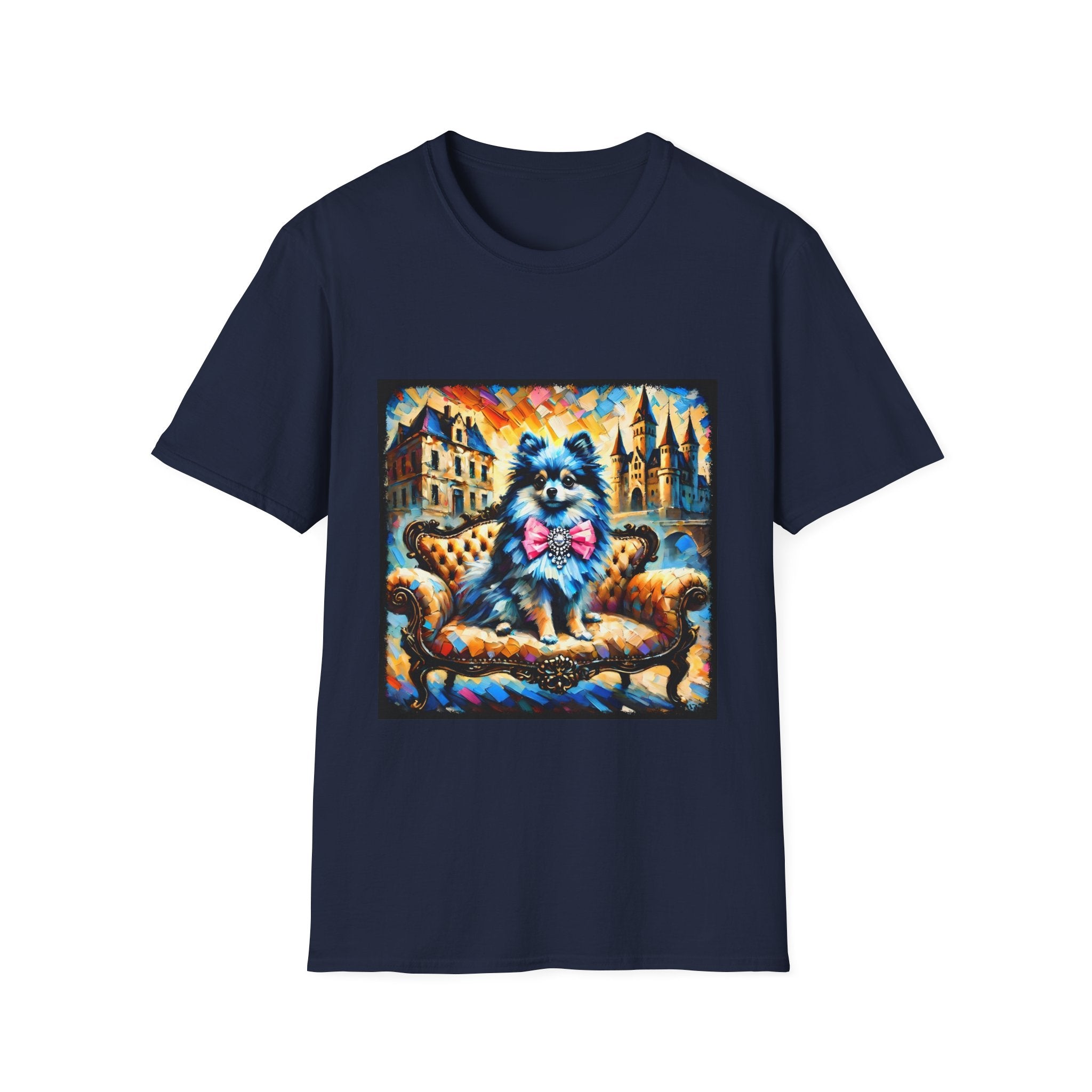 Pomeranian Blue Diamond Classic | Unisex Dog T-Shirt
