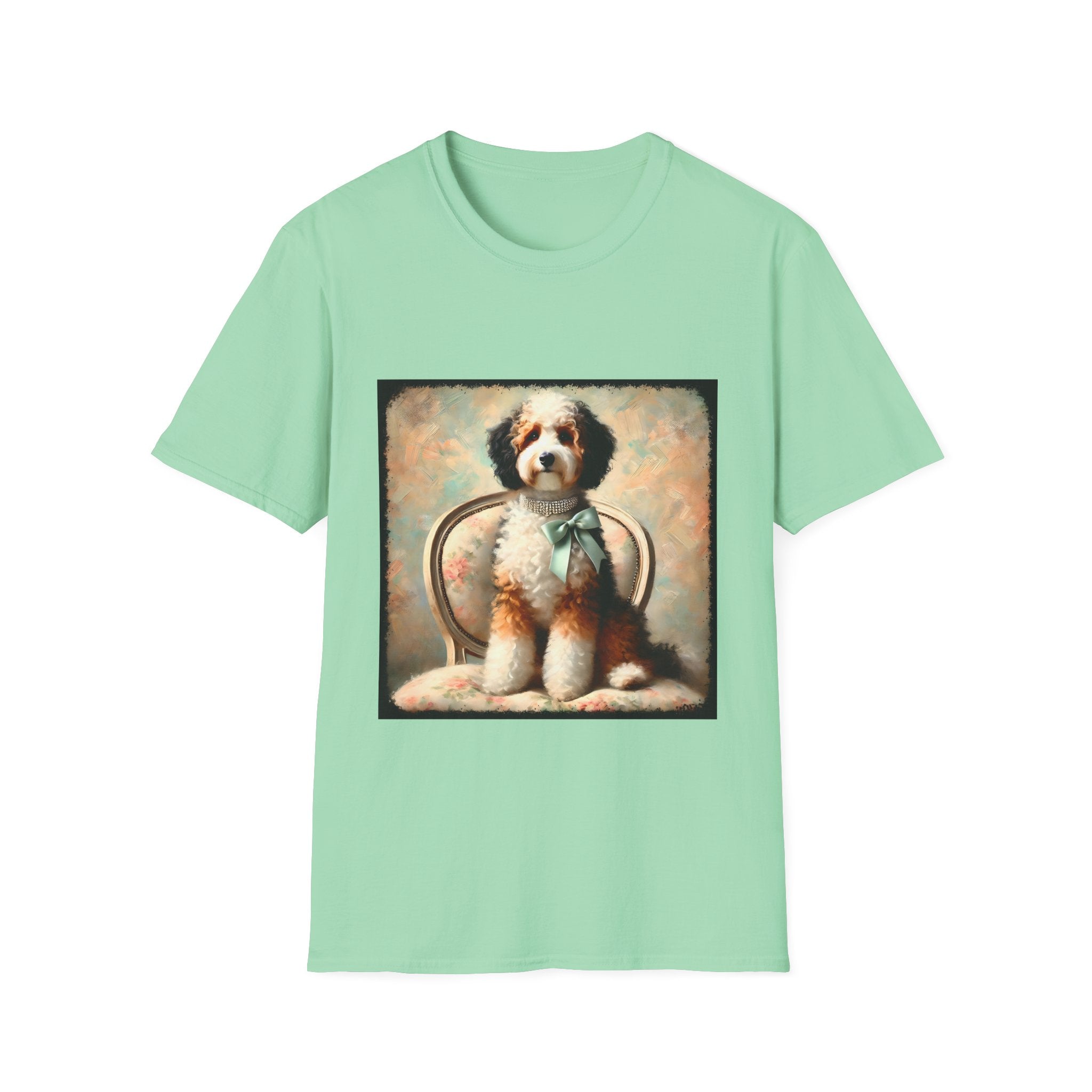 Bernedoodle Poised Classic | Unisex Dog T-Shirt