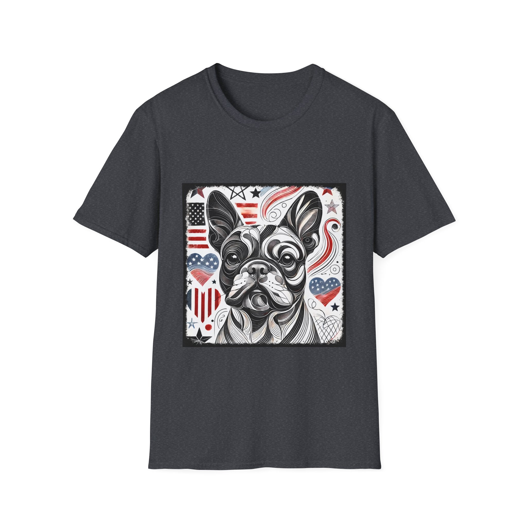 French Bulldog Americana Dream | Unisex Dog T-Shirt