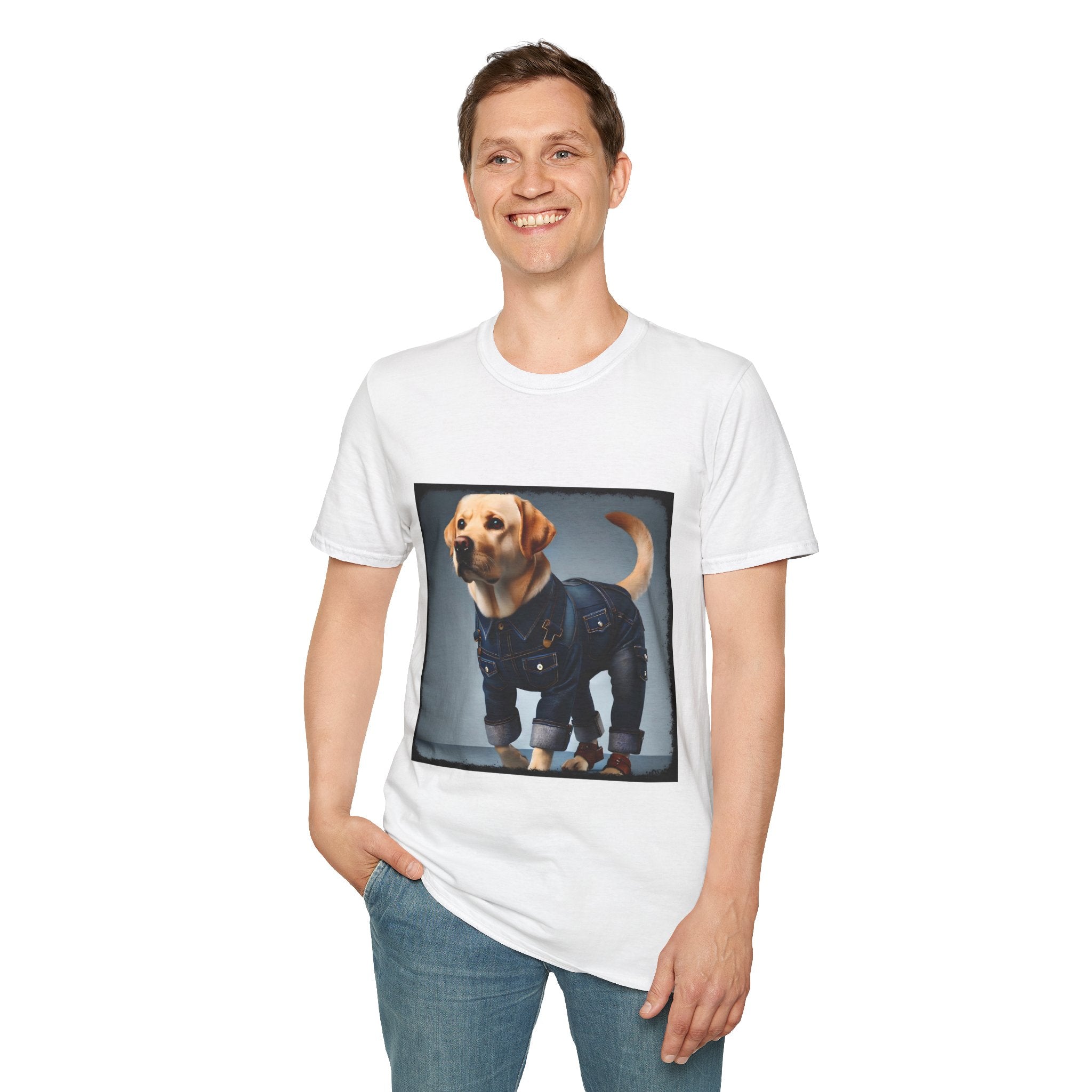 Labrador Retriever Denim Dream | Unisex Dog T-Shirt