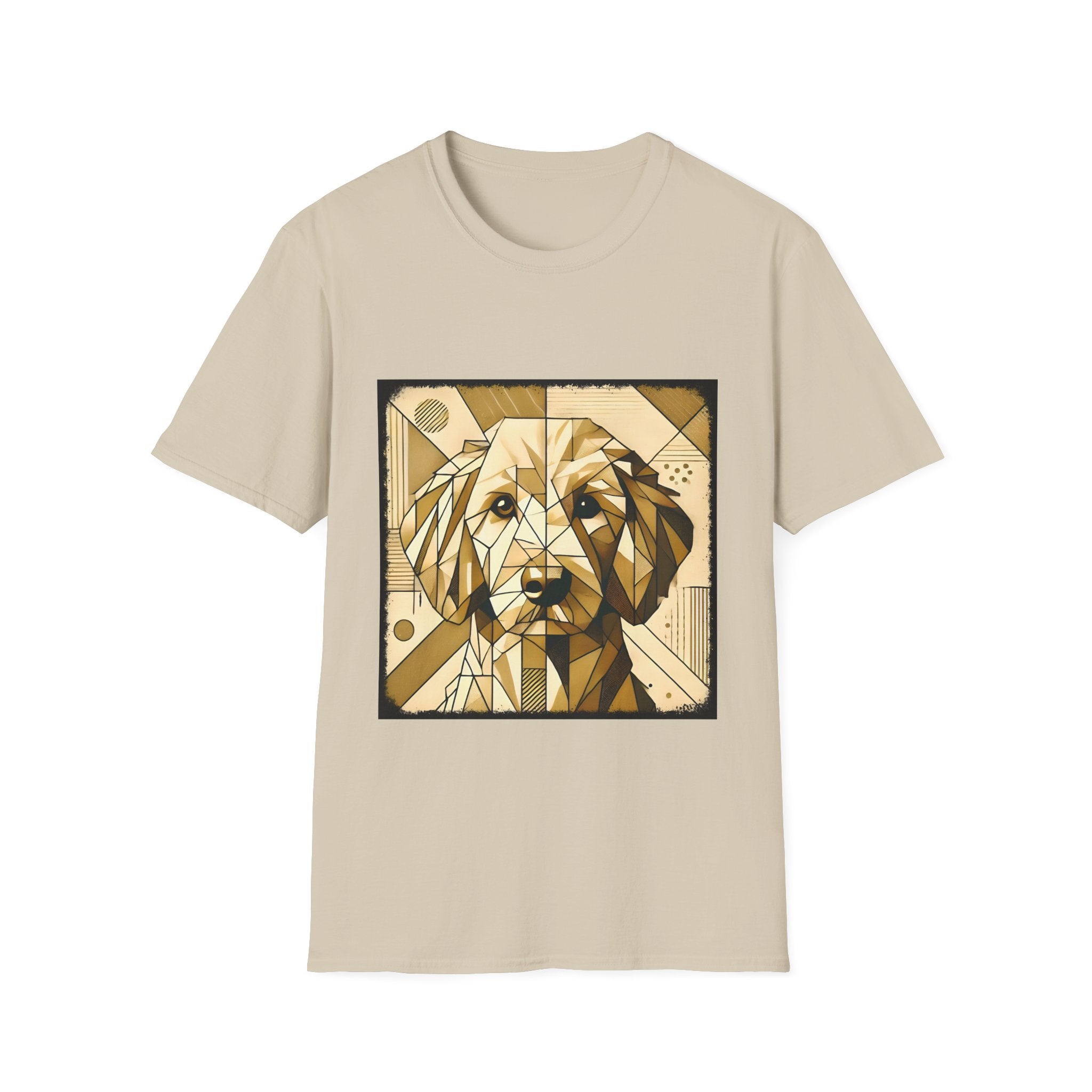Golden Retriever Golden Geometric | Unisex Dog T-Shirt
