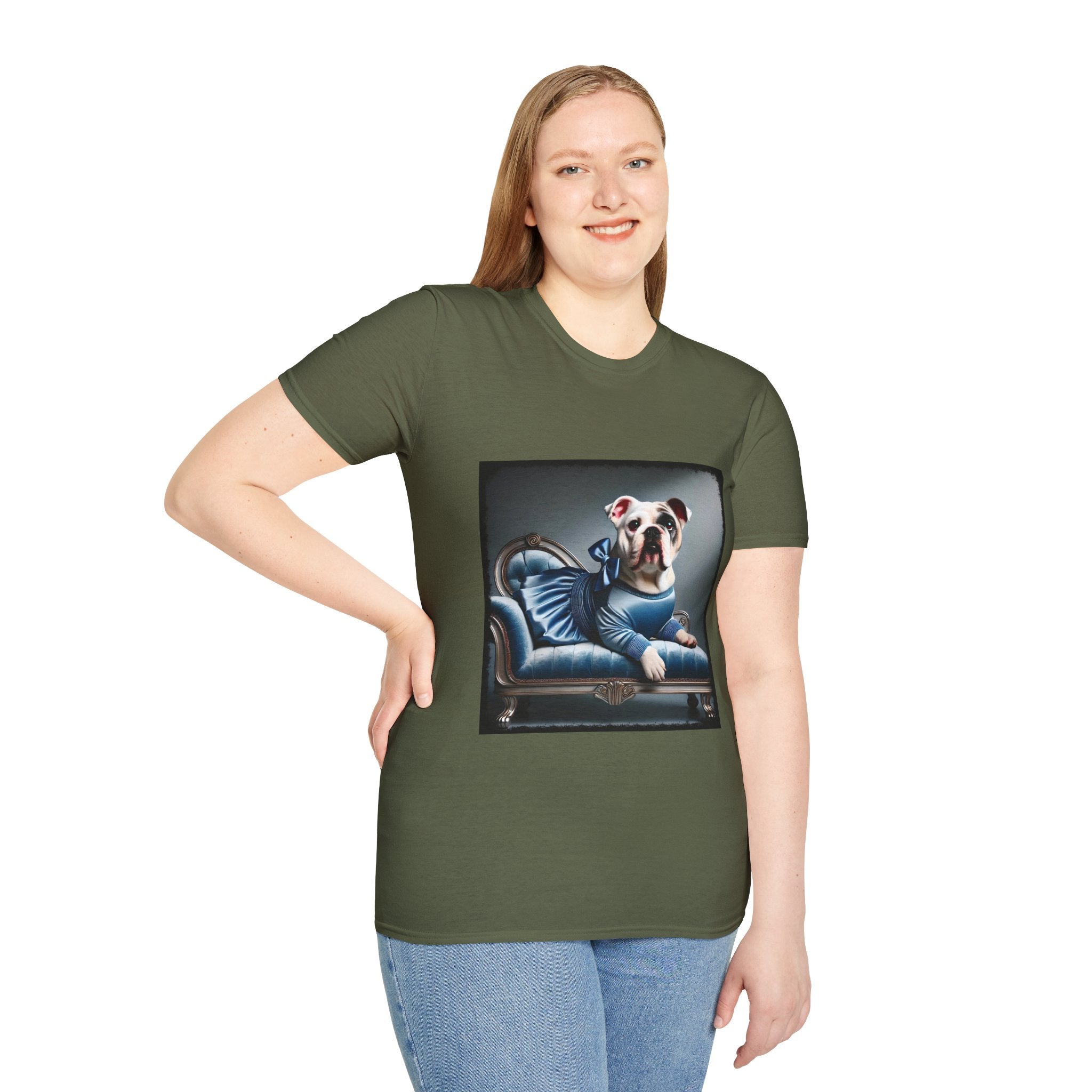 Bulldog Insta Glam | Unisex Dog T-Shirt