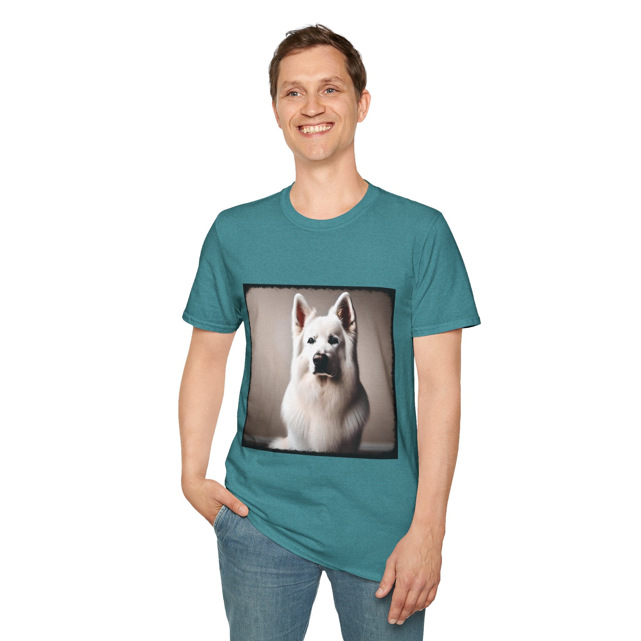 German Shepherd Pure Portrait  | Unisex Dog T-Shirt