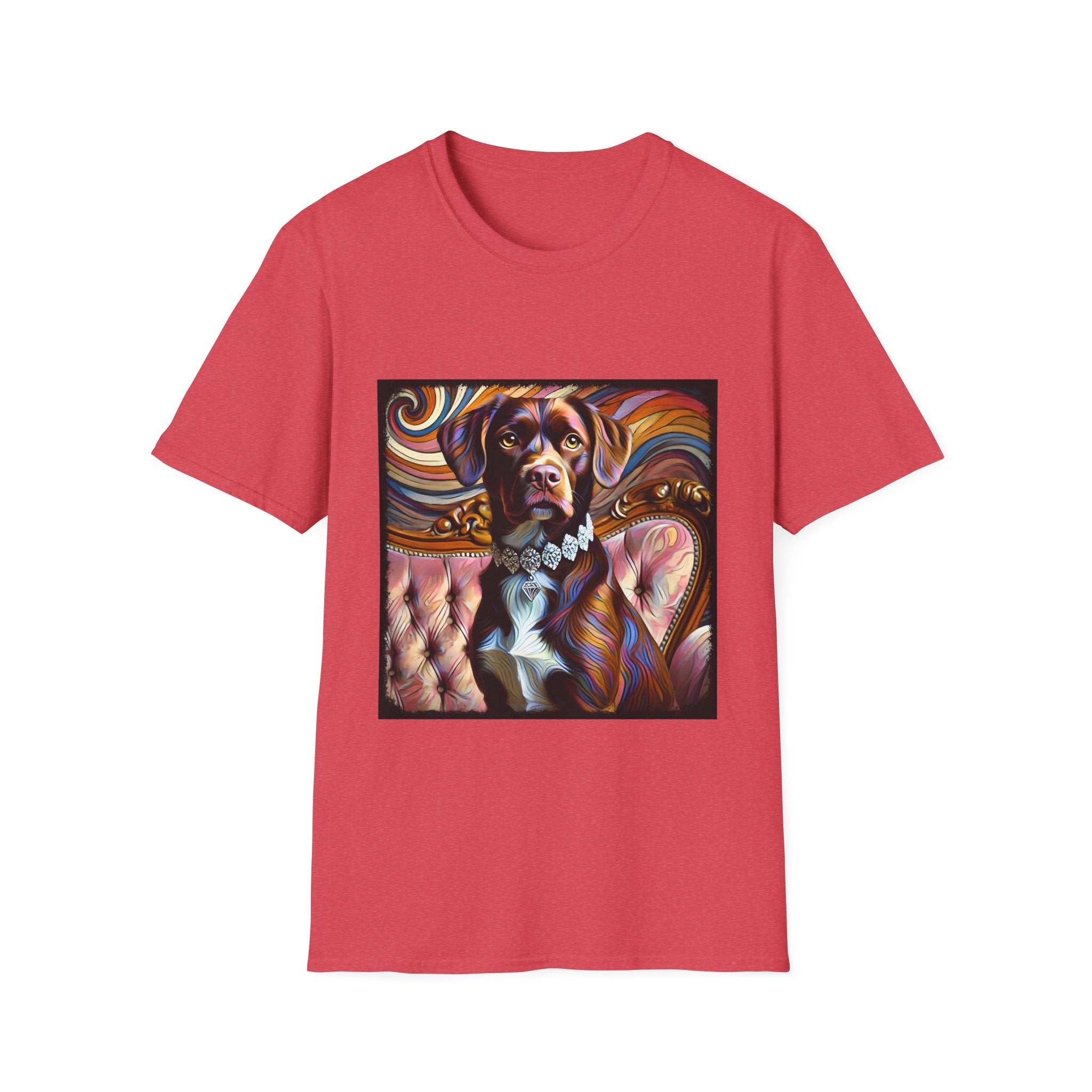 Labrador Retriever Vivid Swirl | Unisex Dog T-Shirt