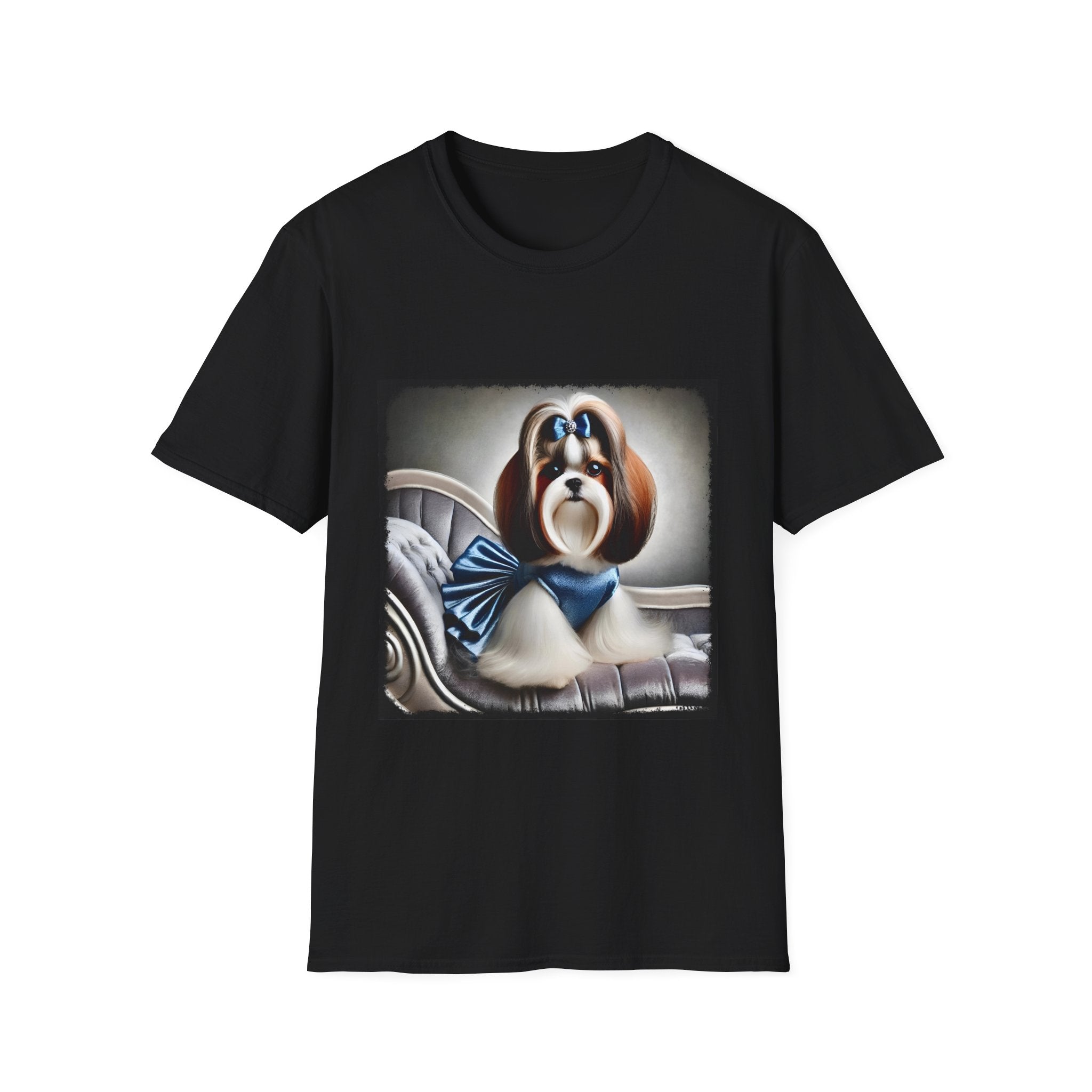 Shih Tzu Blue Belle | Unisex Dog T-Shirt