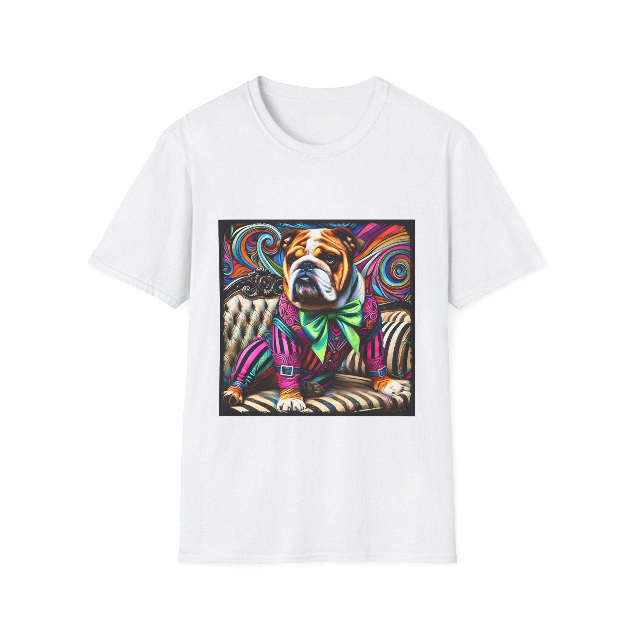 Bulldog Bold Rocker | Unisex Dog T-Shirt