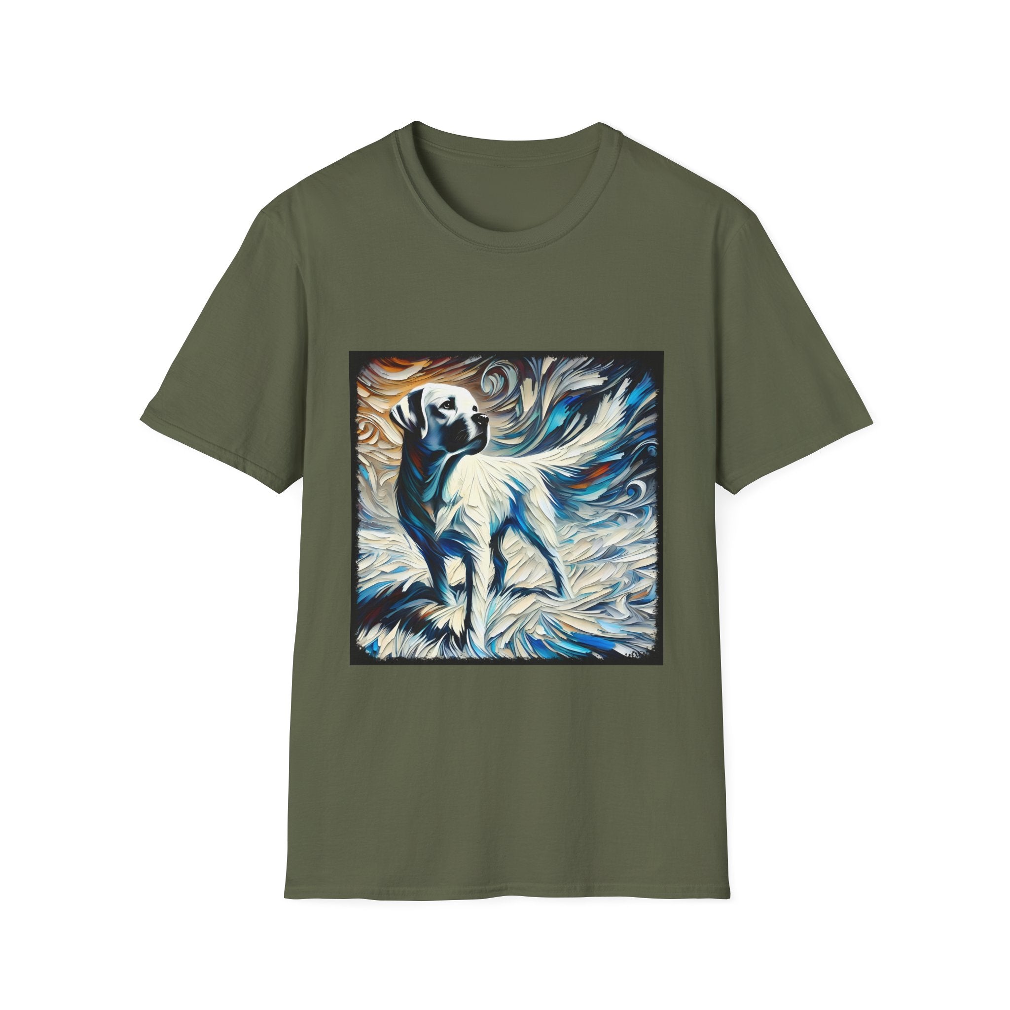 Labrador Retriever Snow Swirl | Unisex Dog T-Shirt
