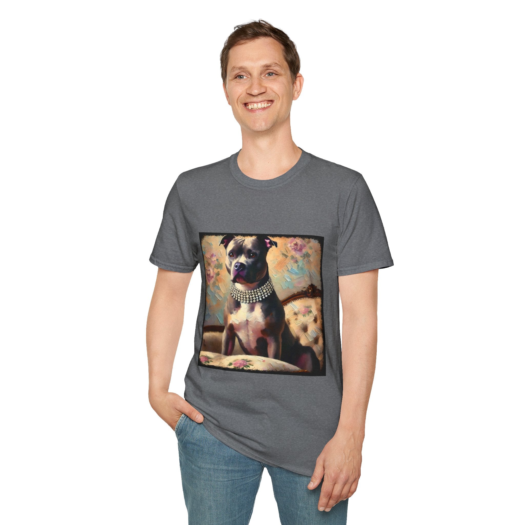 American Pit Bull Terrier Pastel Diamond Classic| Unisex Dog T-Shirt