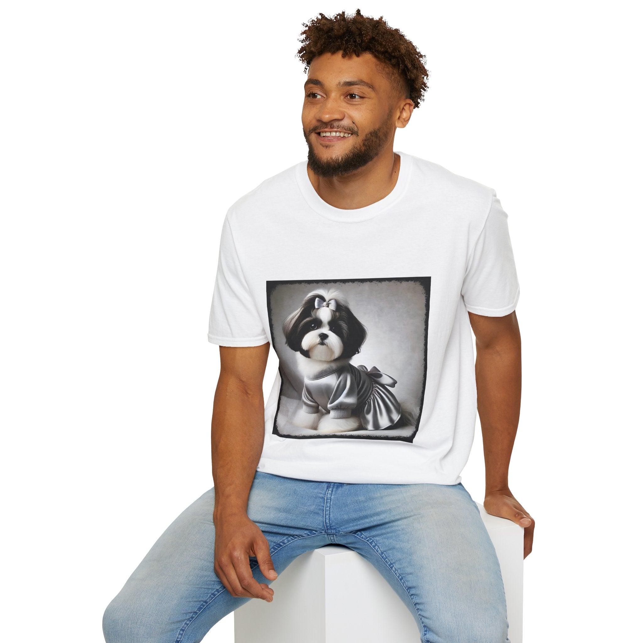 Shih Tzu Silver Sweetheart | Unisex Dog T-Shirt