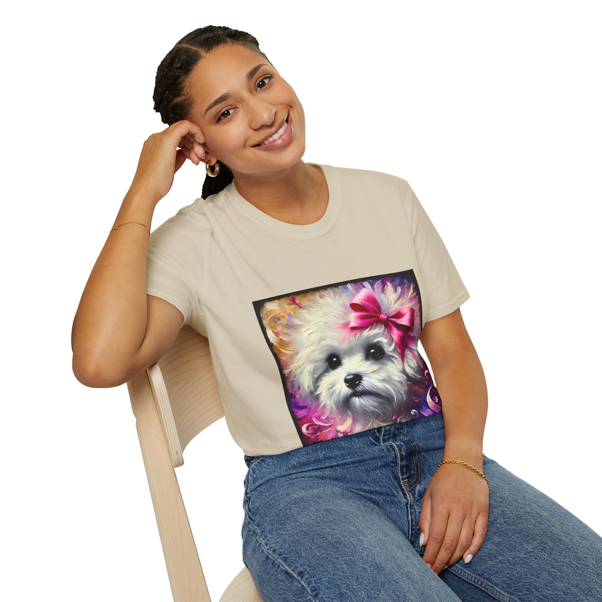 Bichon Frise Stunning Classic | Unisex Dog T-Shirt