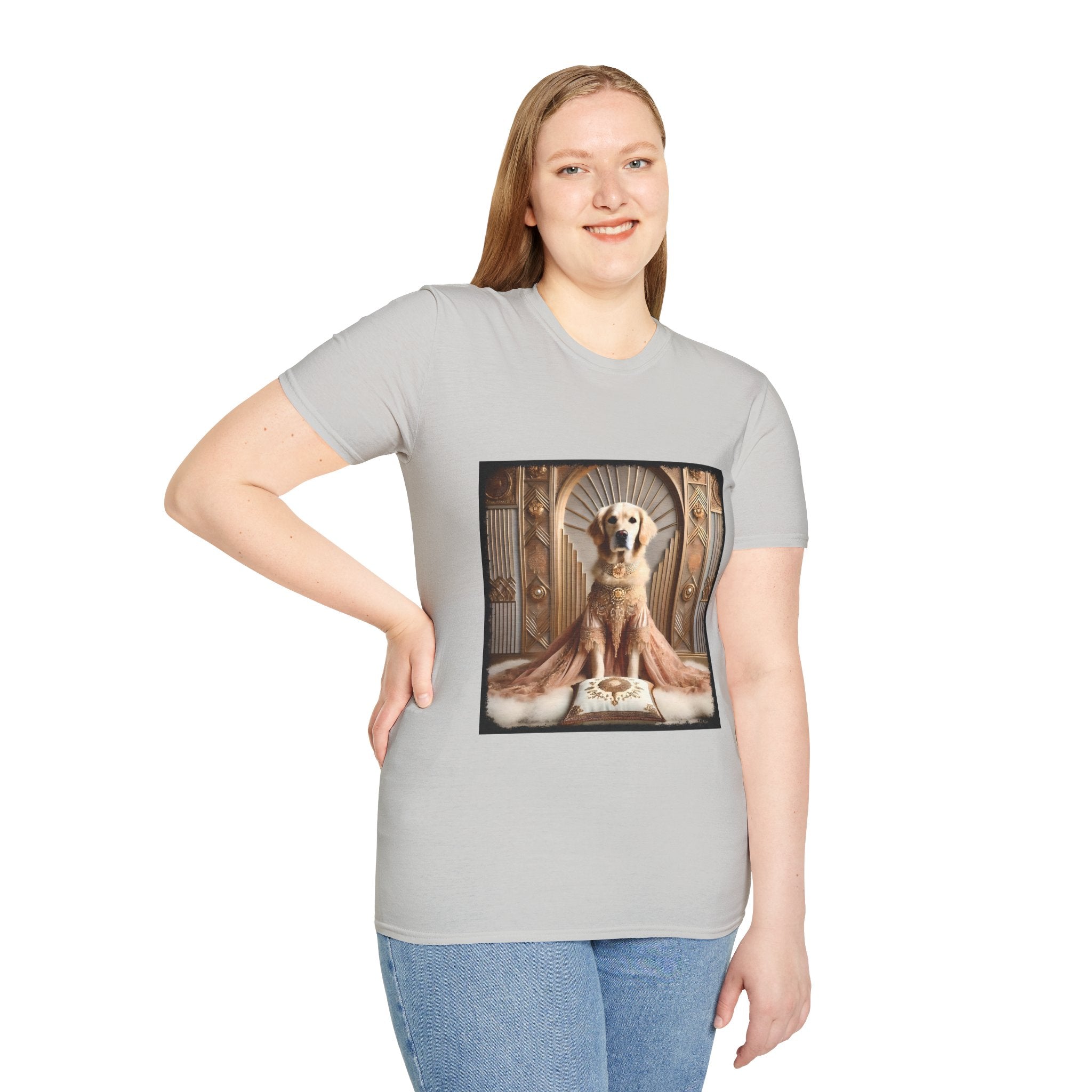 Golden Retriever Luxe Lady | Unisex Dog T-Shirt
