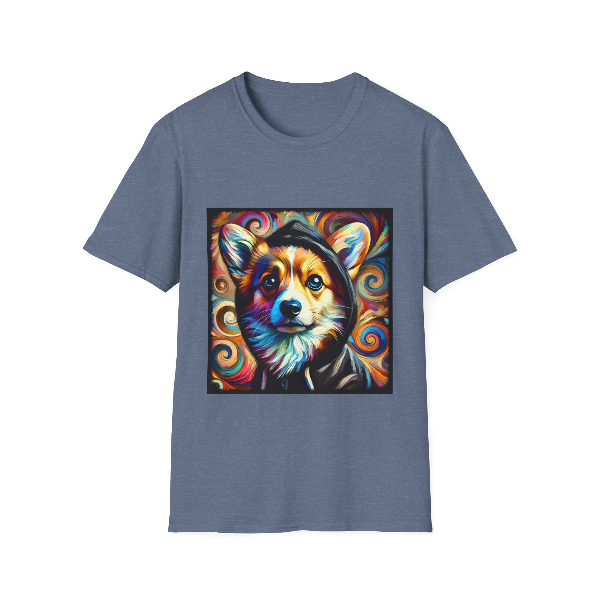Pembroke Welsh Corgi Relaxed Swirl | Unisex Dog T-Shirt