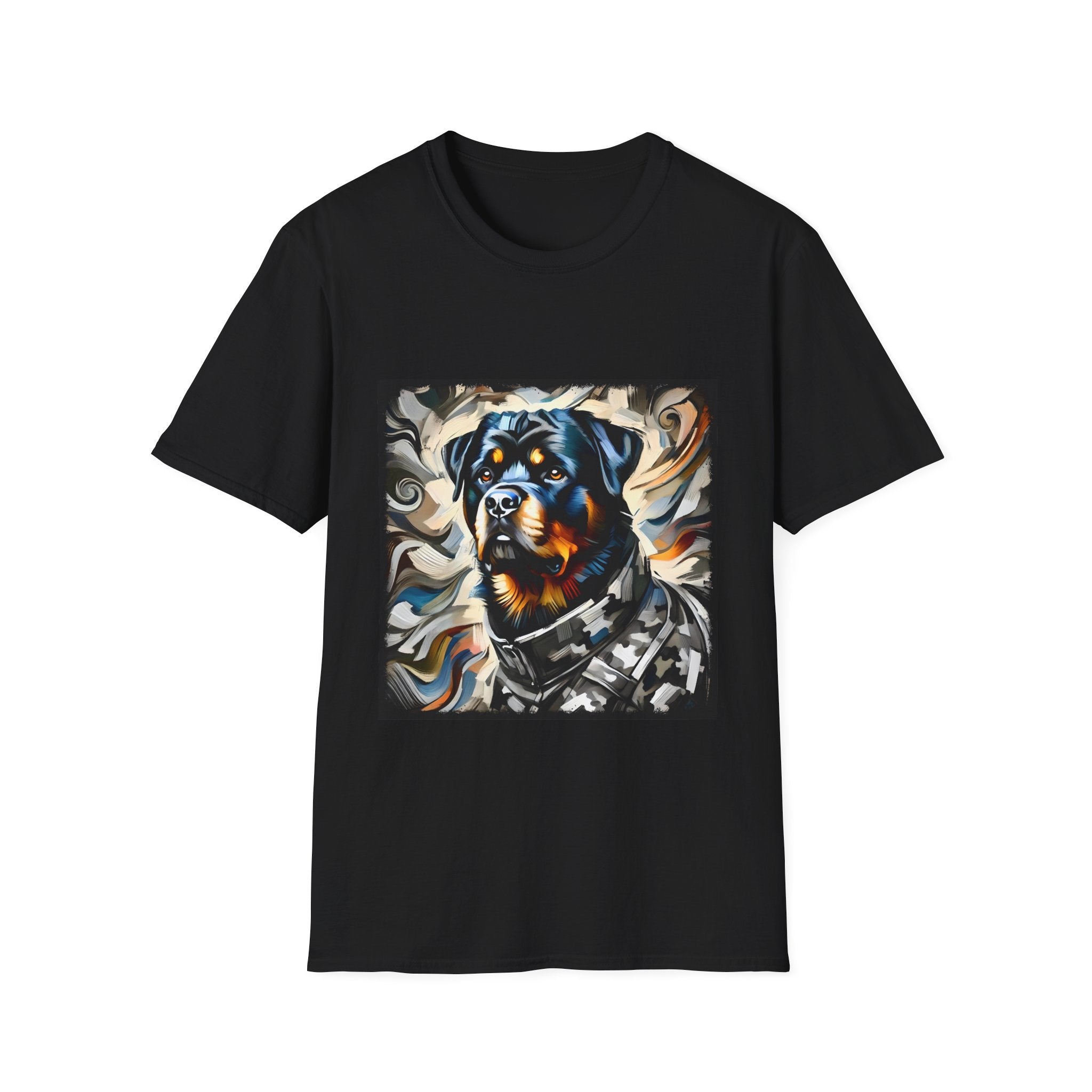 Rottweiler Bold Camo Classic | Unisex Dog T-Shirt