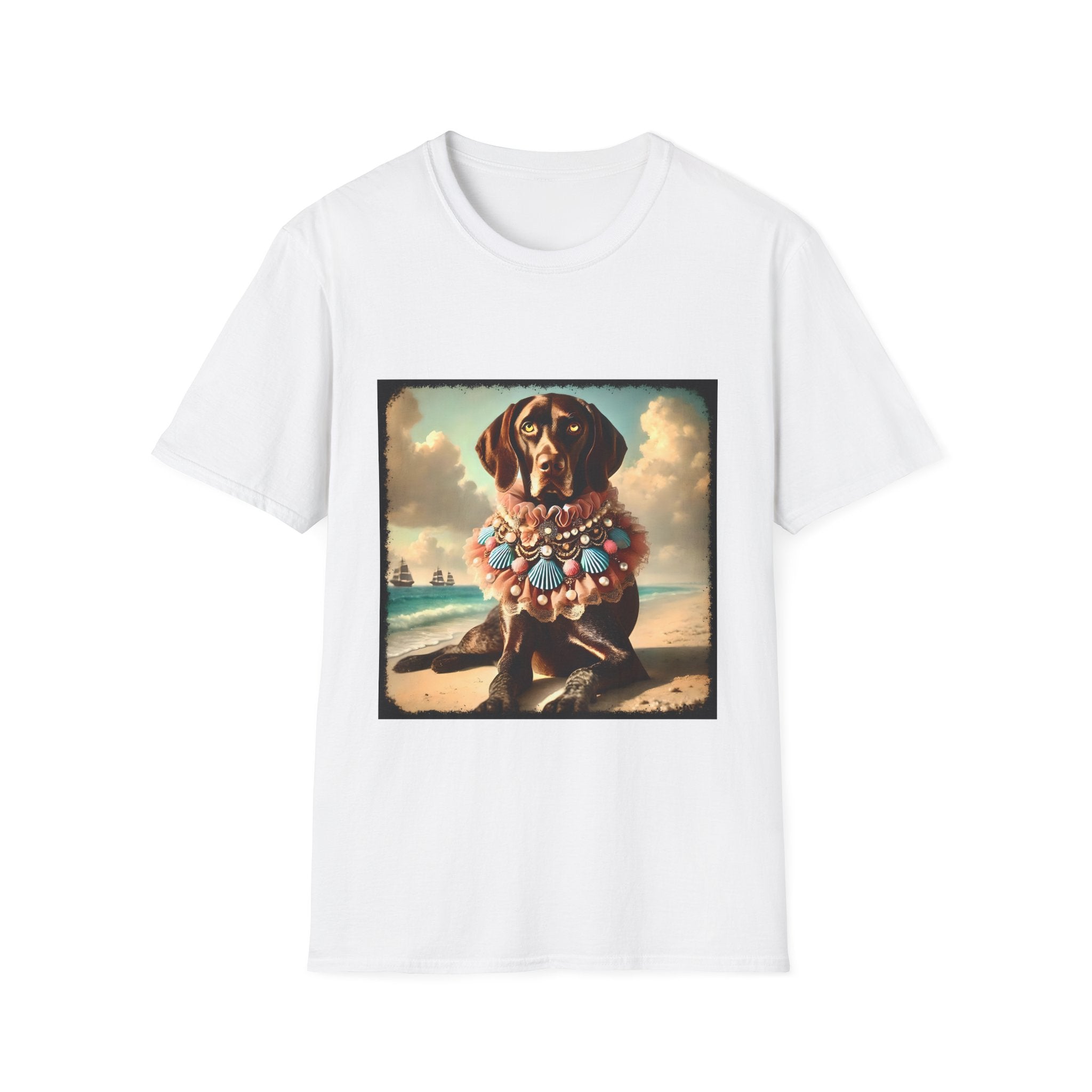 German Shorthaired Pointer Beach Babe | Unisex Dog T-Shirt