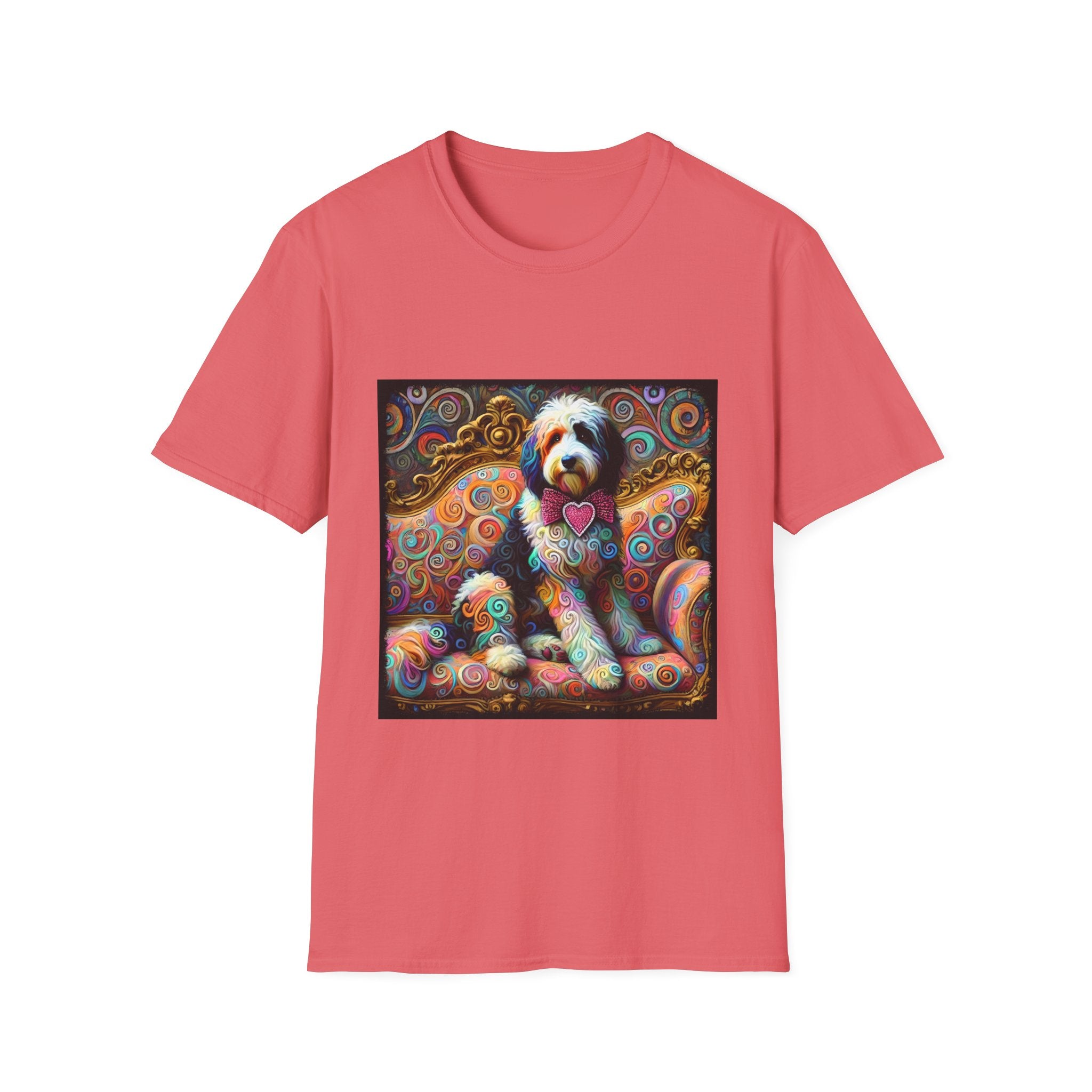 Bernedoodle Love Swirl | Unisex Dog T-Shirt