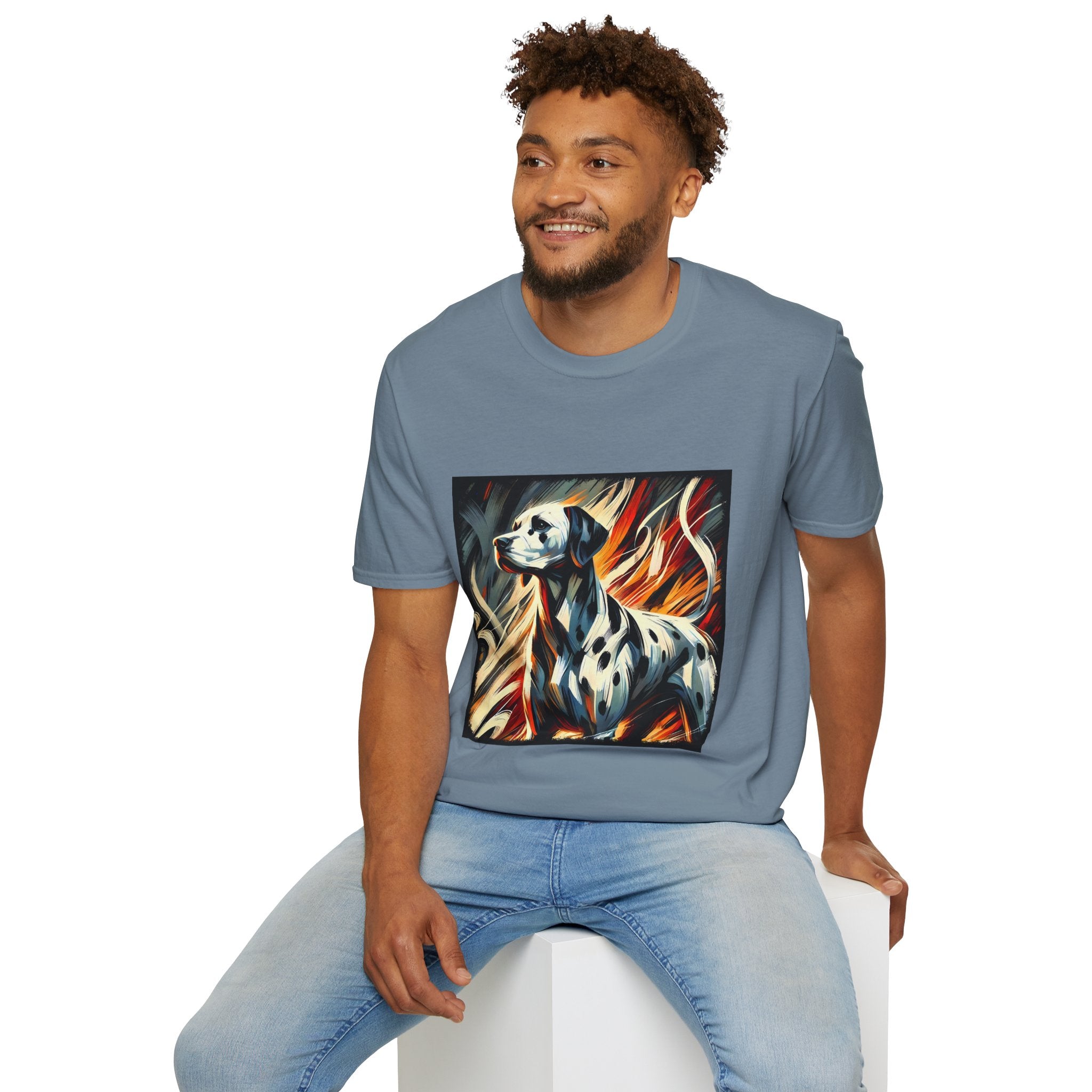 Dalmatian Bold Fire Classic | Unisex Dog T-Shirt