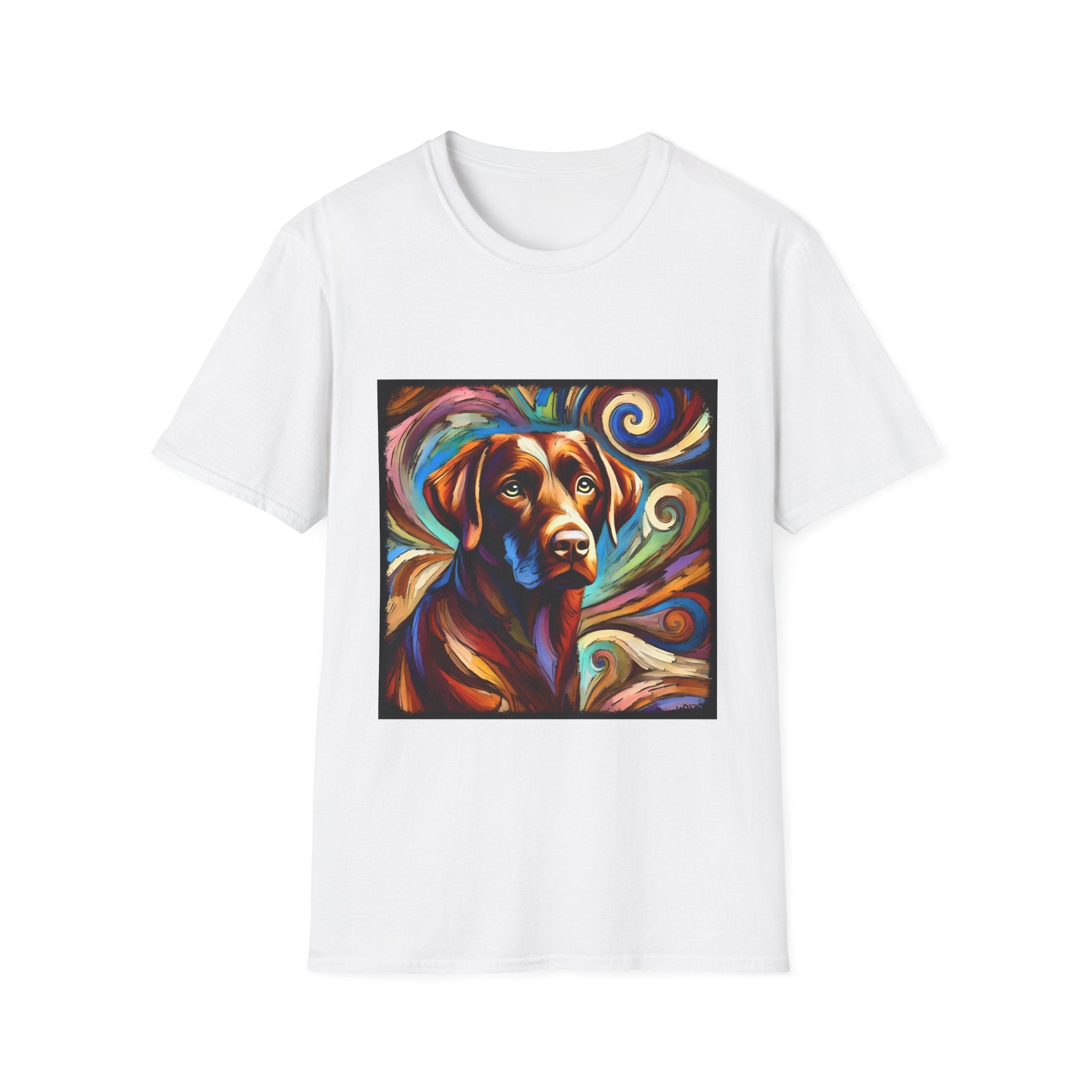 Labrador Retriever Bold Swirl | Unisex Dog T-Shirt