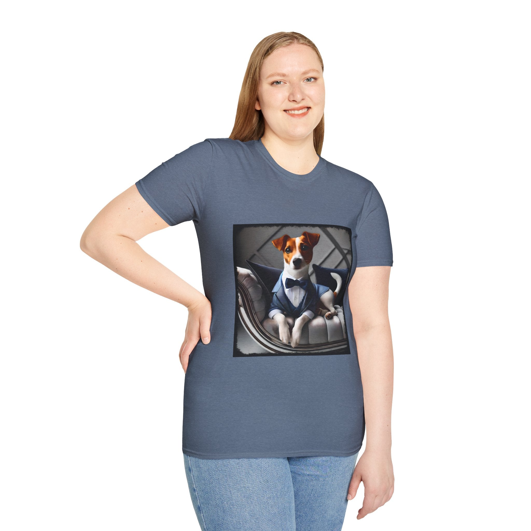 Jack Russell Terrier Dapper Rascal | Unisex Dog T-Shirt