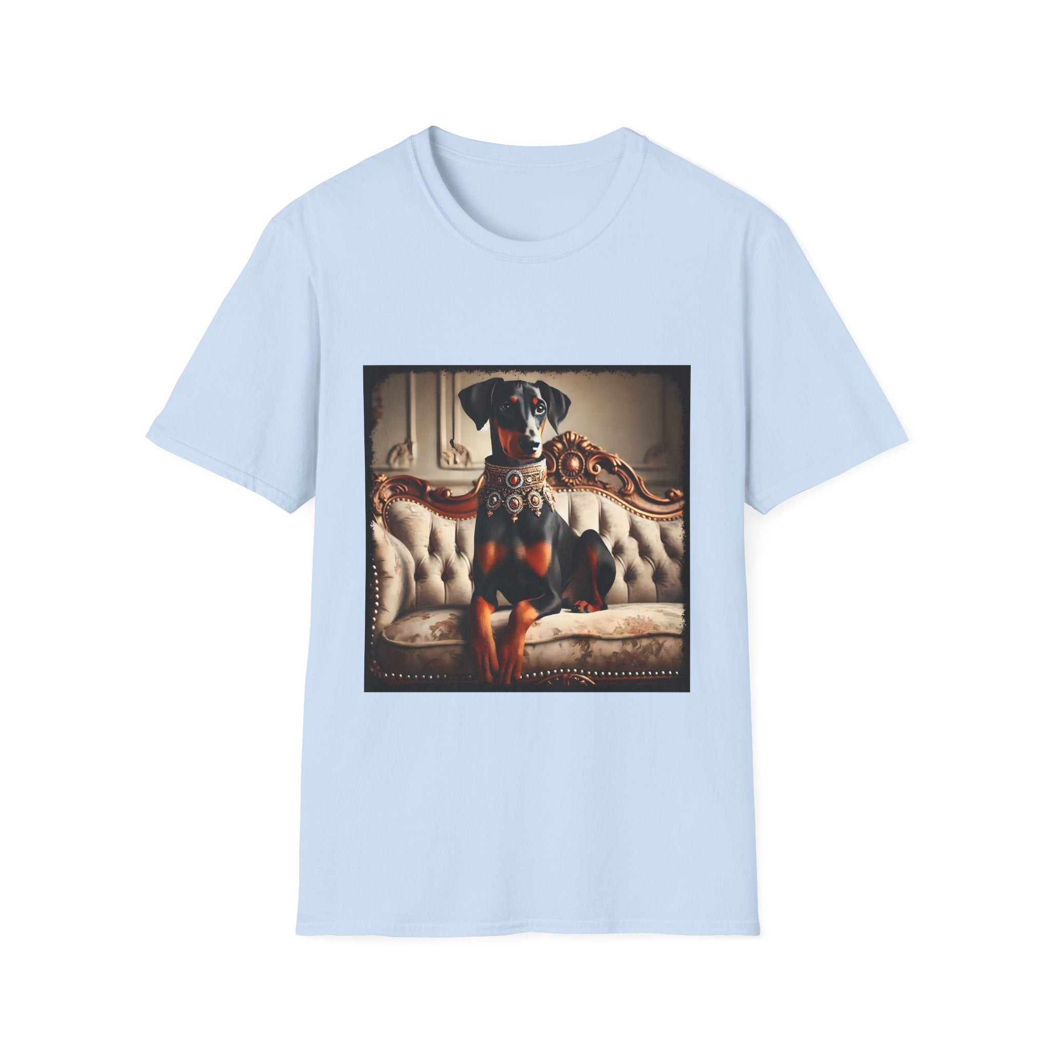 Doberman Pinscher Poised Prince | Unisex Dog T-Shirt