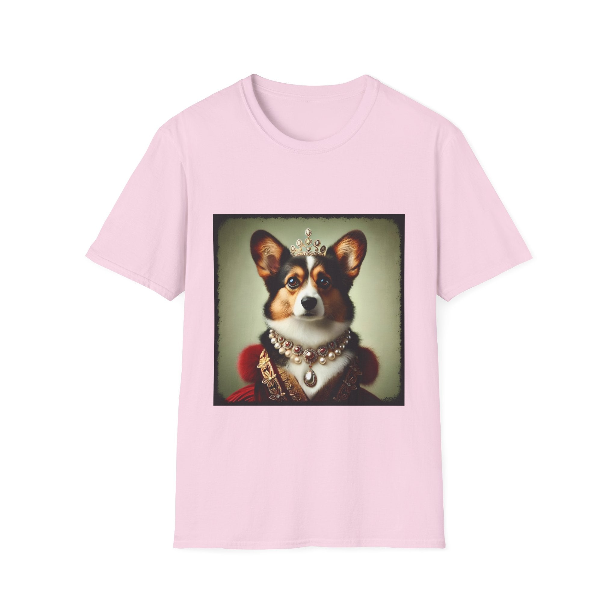Pembroke Welsh Corgi Glam Queen | Unisex Dog T-Shirt