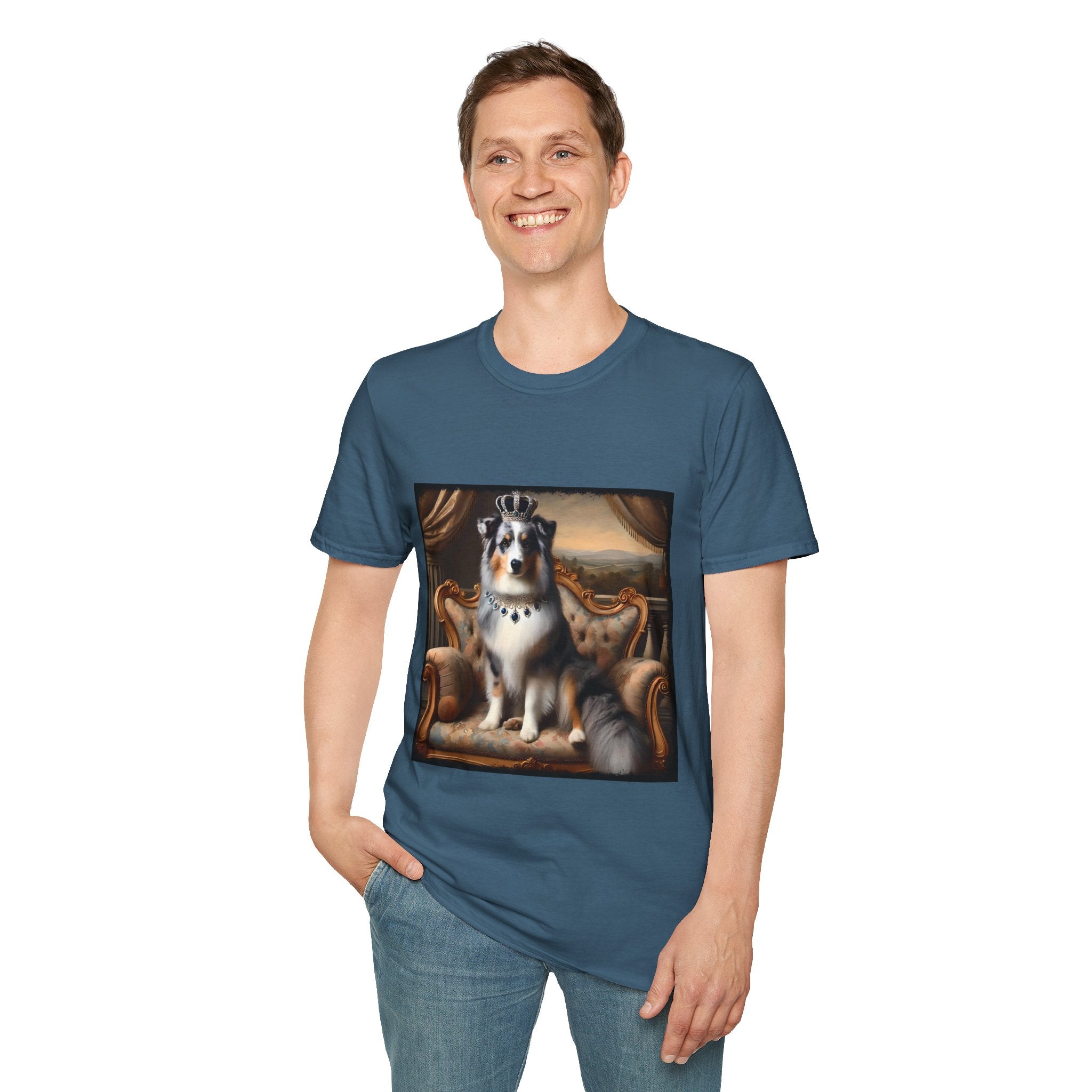 Miniature American Shepherd Posh Princess | Unisex Dog T-Shirt