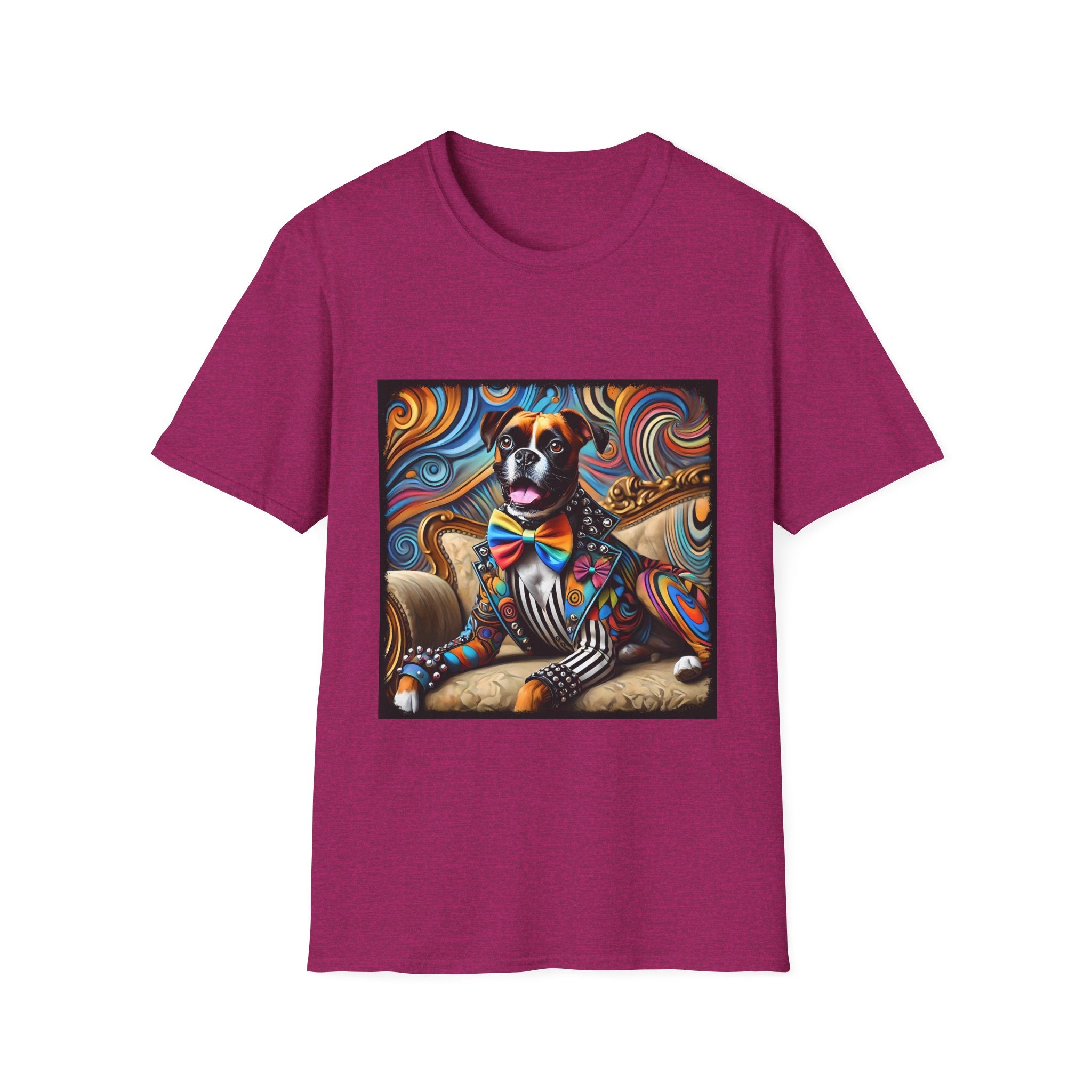 Boxer Vivid Rocker | Unisex Dog T-Shirt