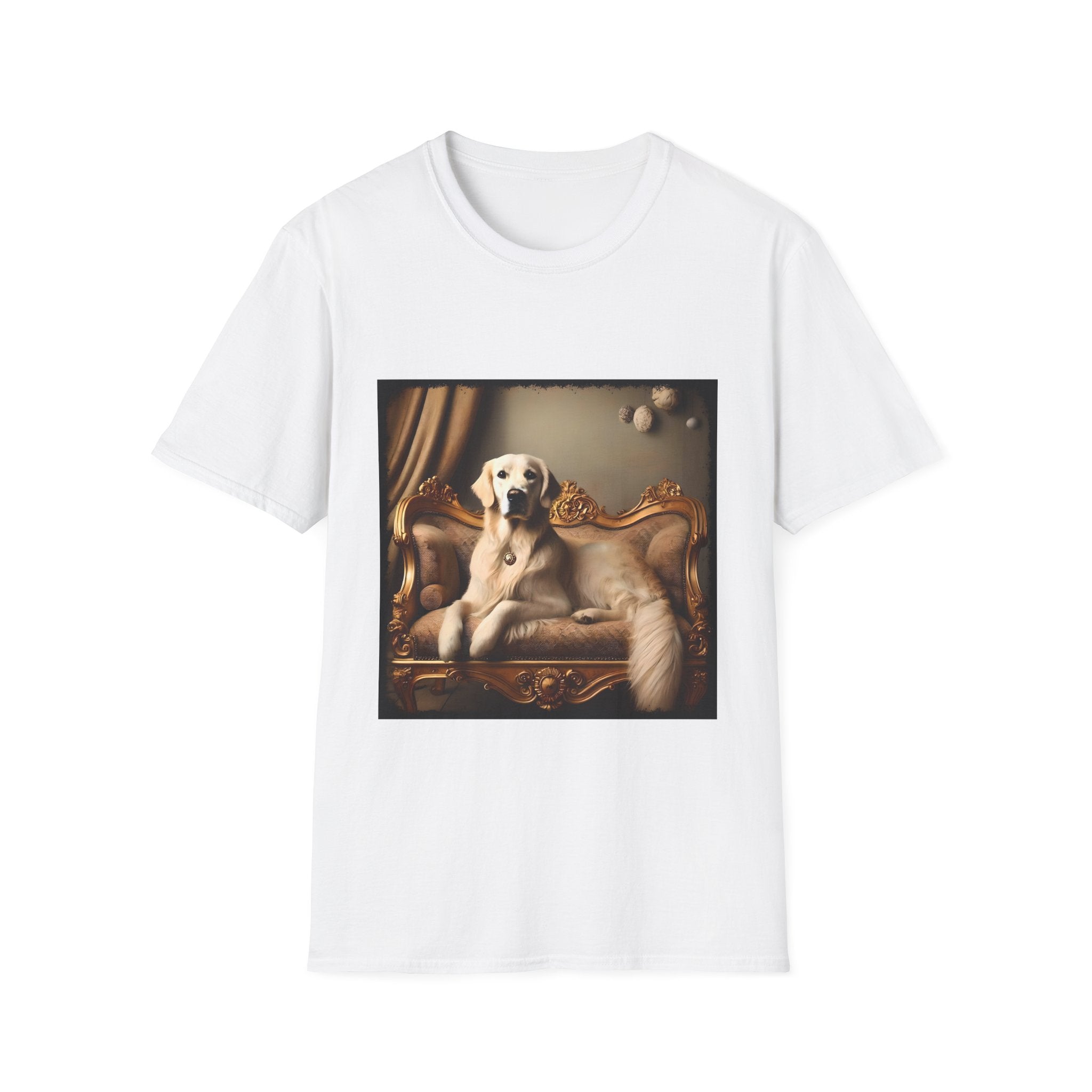 Golden Retriever Poised Royalty | Unisex Dog T-Shirt