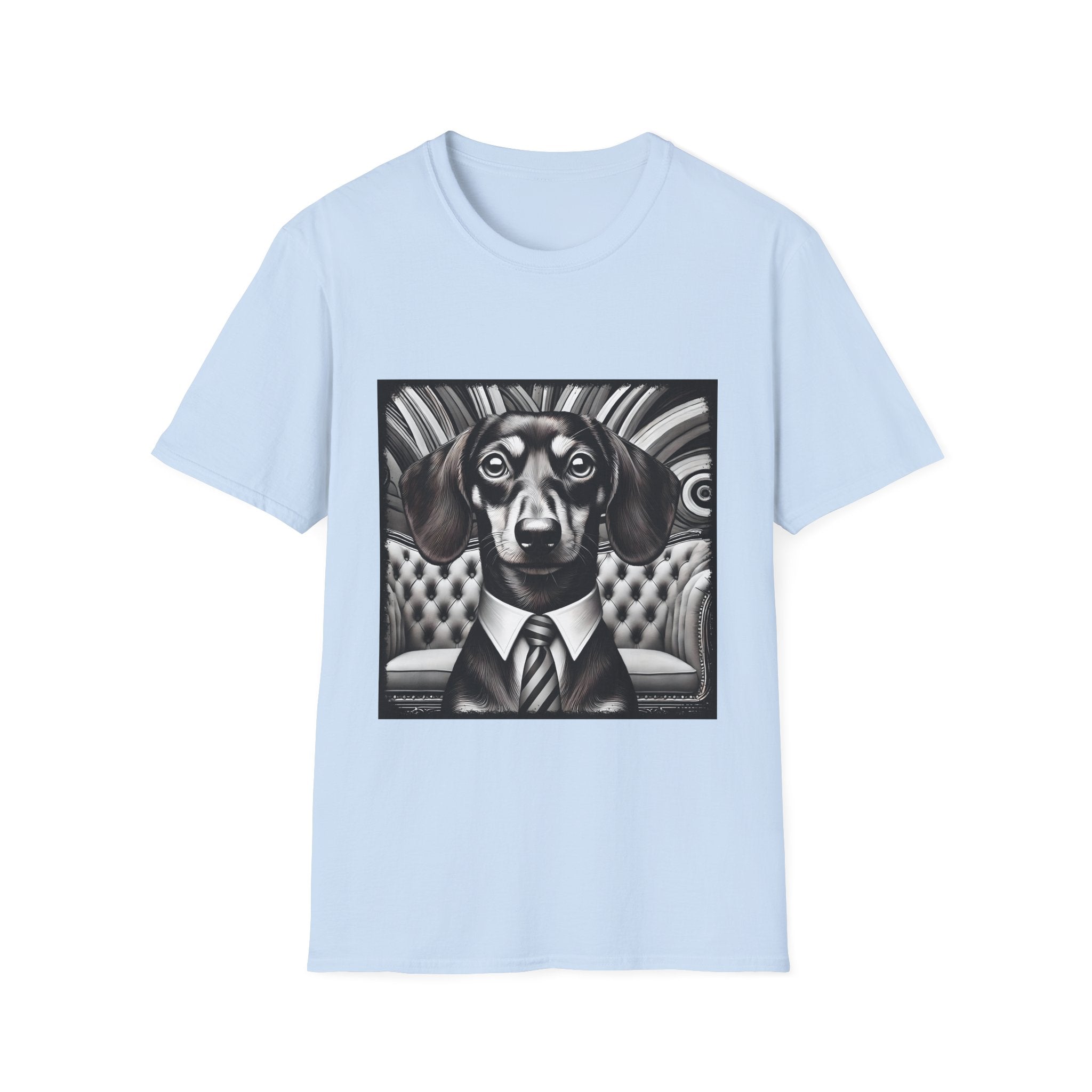 Dachshund B&W Gentleman | Unisex Dog T-Shirt