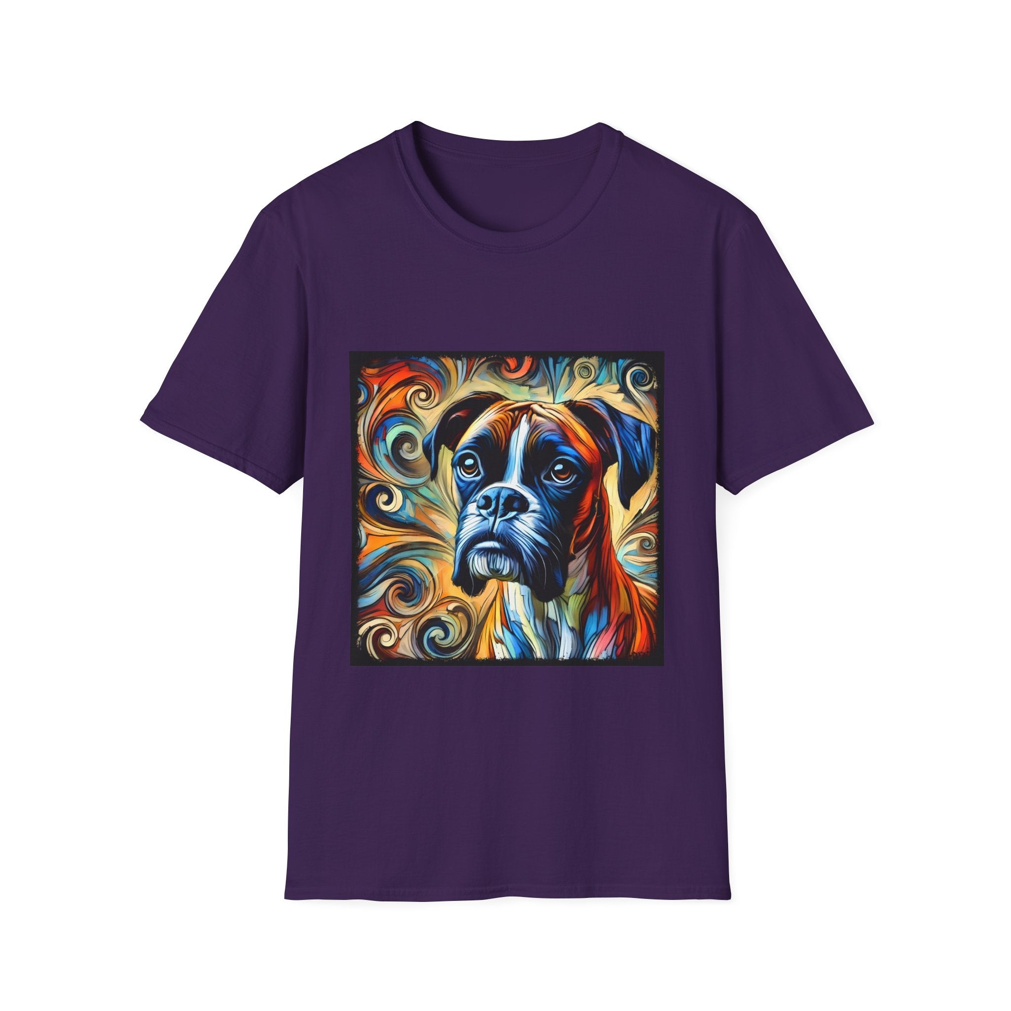 Boxer Warm Swirl | Unisex Dog T-Shirt