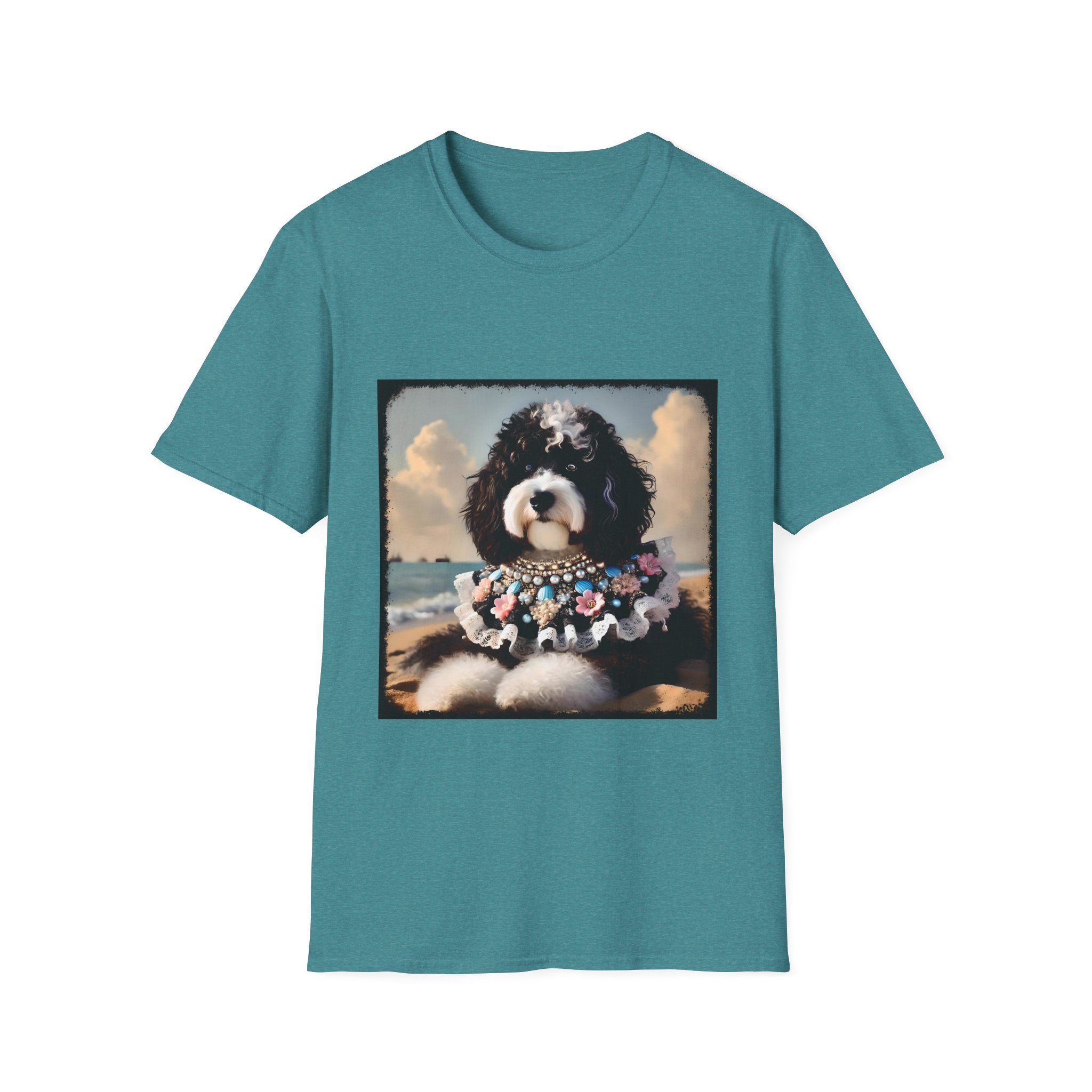 Aussiedoodle Seashell Siren | Unisex Dog T-Shirt