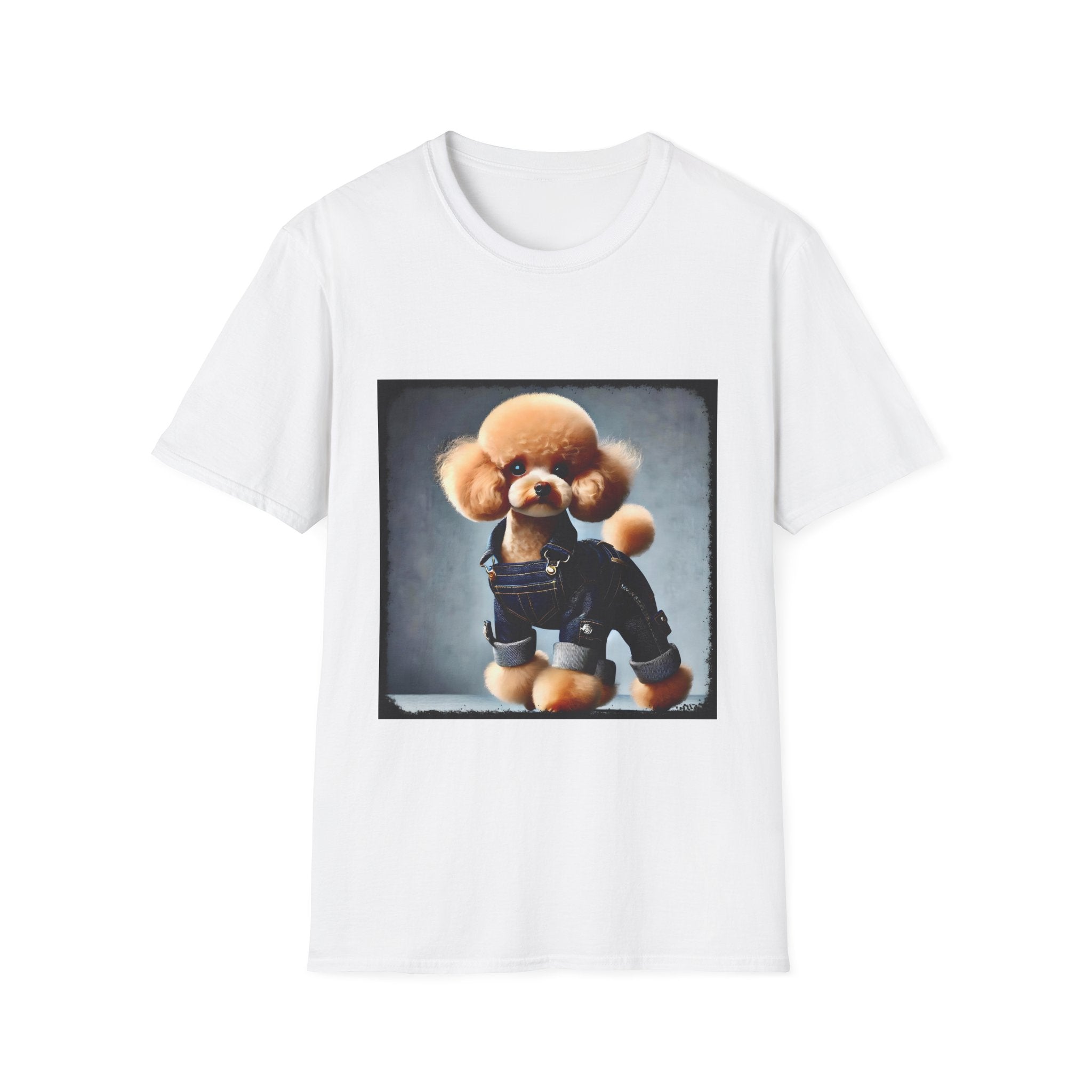 Poodle Denim Dream | Unisex Dog T-Shirt