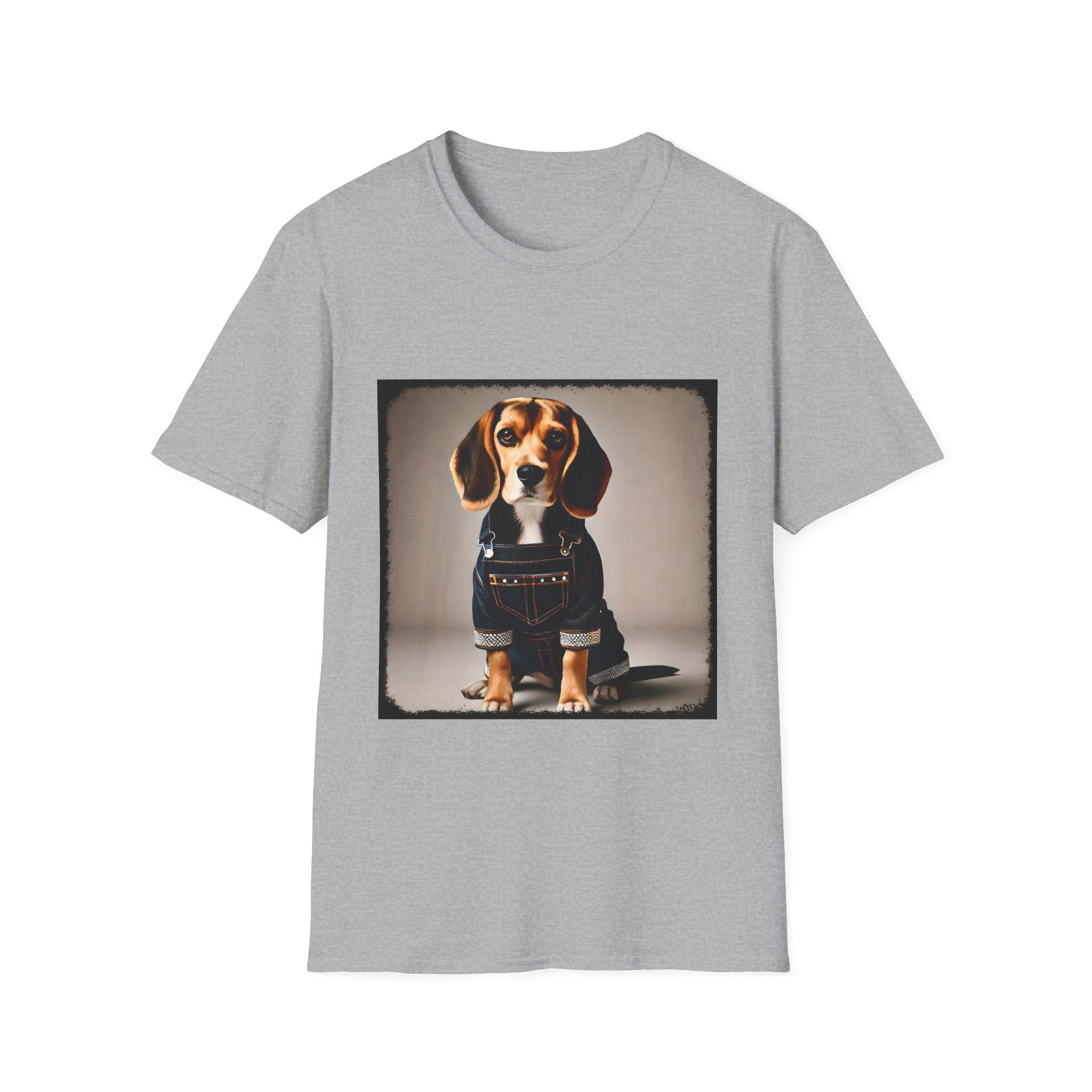 Beagle Denim Dream | Unisex Dog T-Shirt