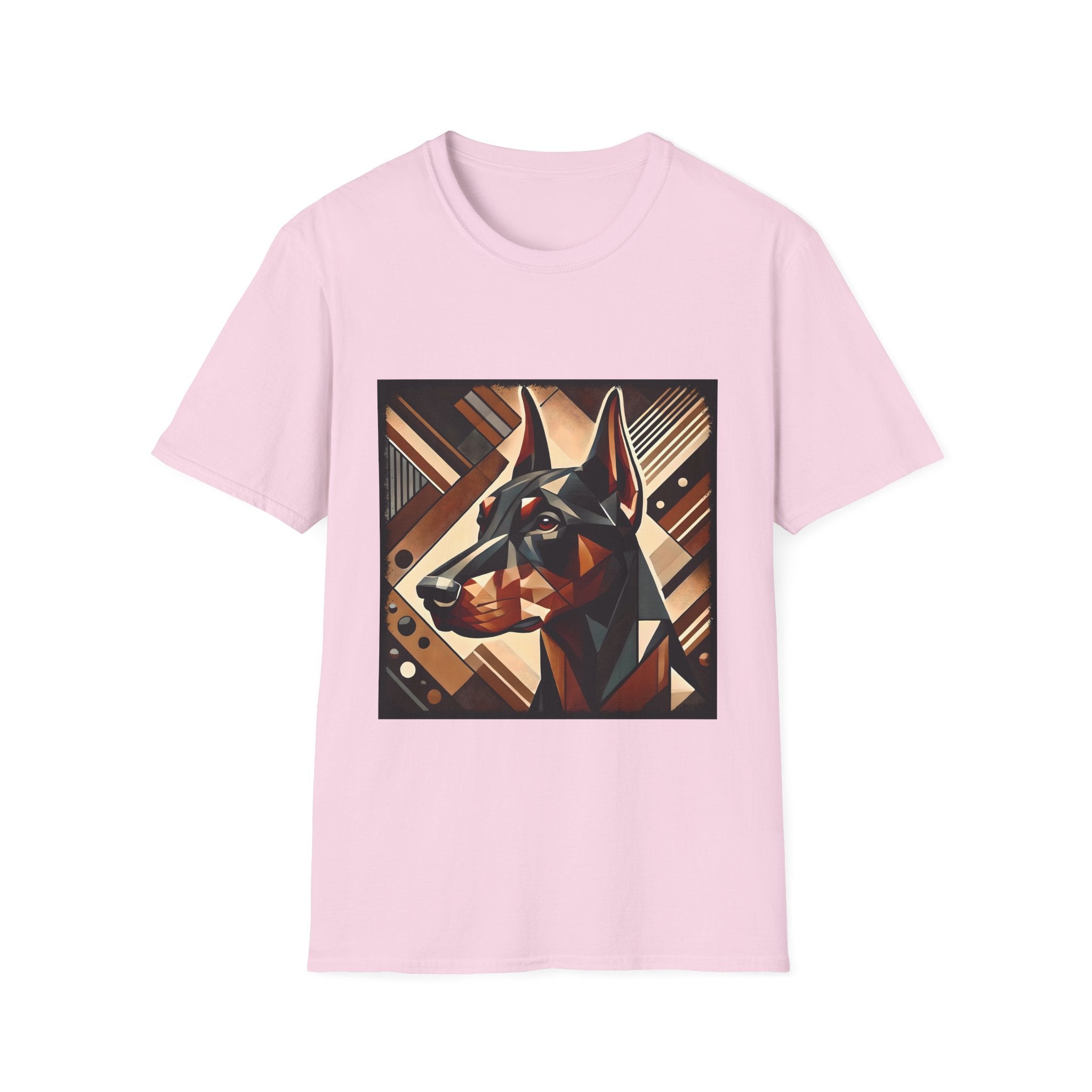 Doberman Pinscher Bold Geometric | Unisex Dog T-Shirt