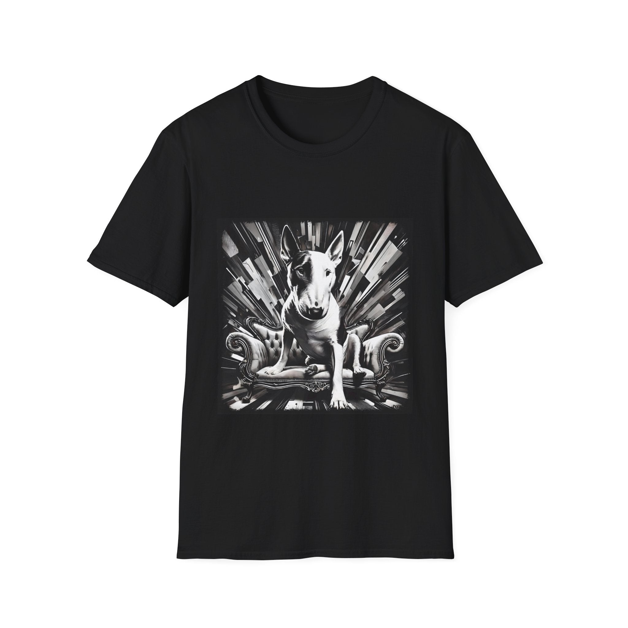 Bull Terrier B&W Bold | Unisex Dog T-Shirt