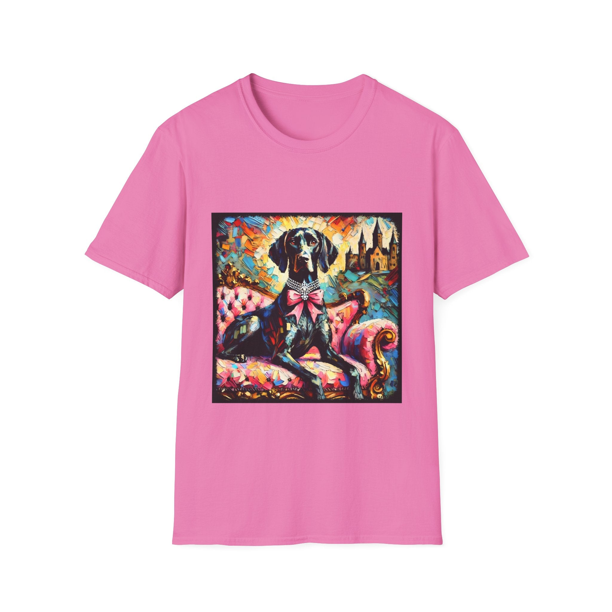 German Shorthaired Pointer Diamond Princess Classic II | Unisex Dog T-Shirt