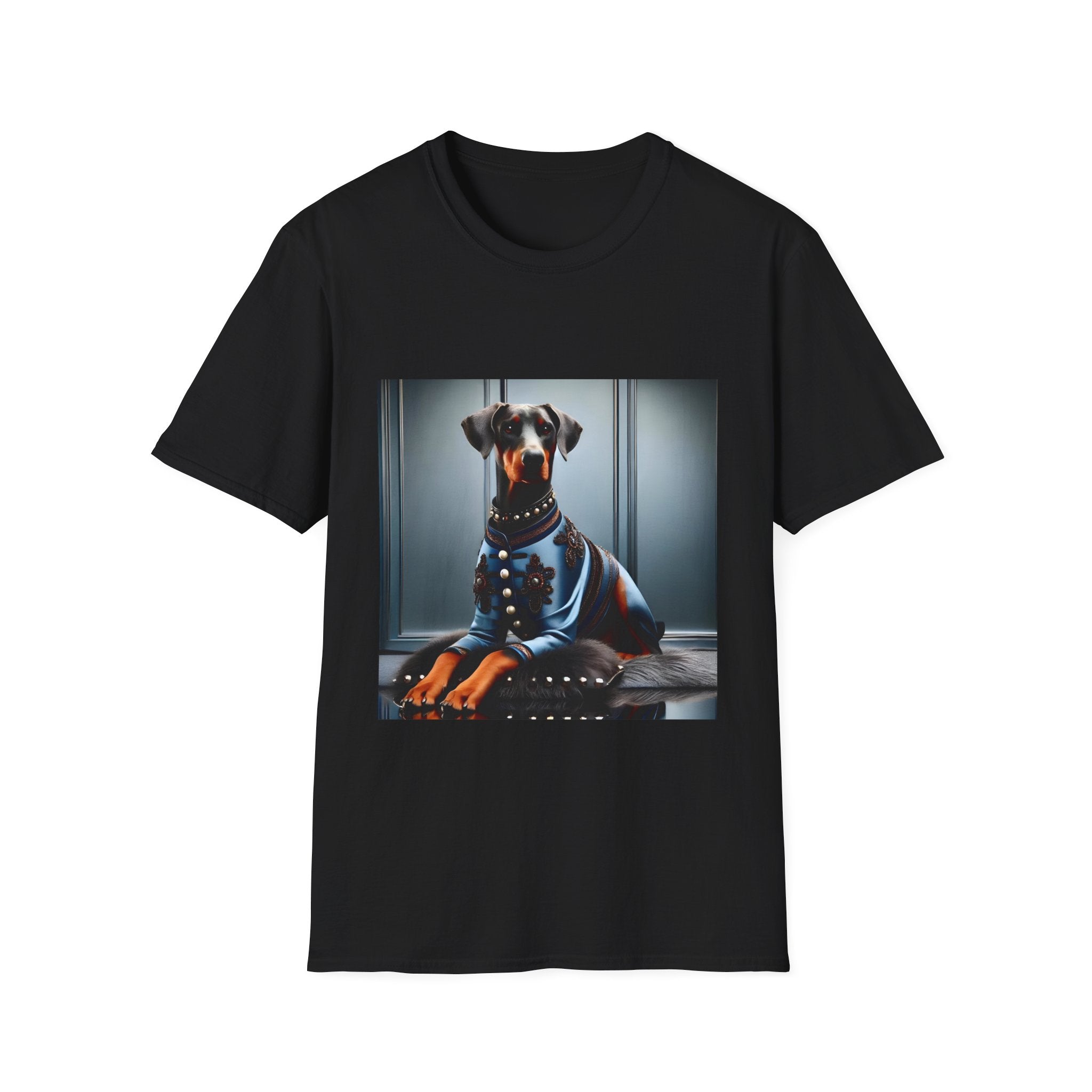 Doberman Pinscher Blue Belle | Unisex Dog T-Shirt