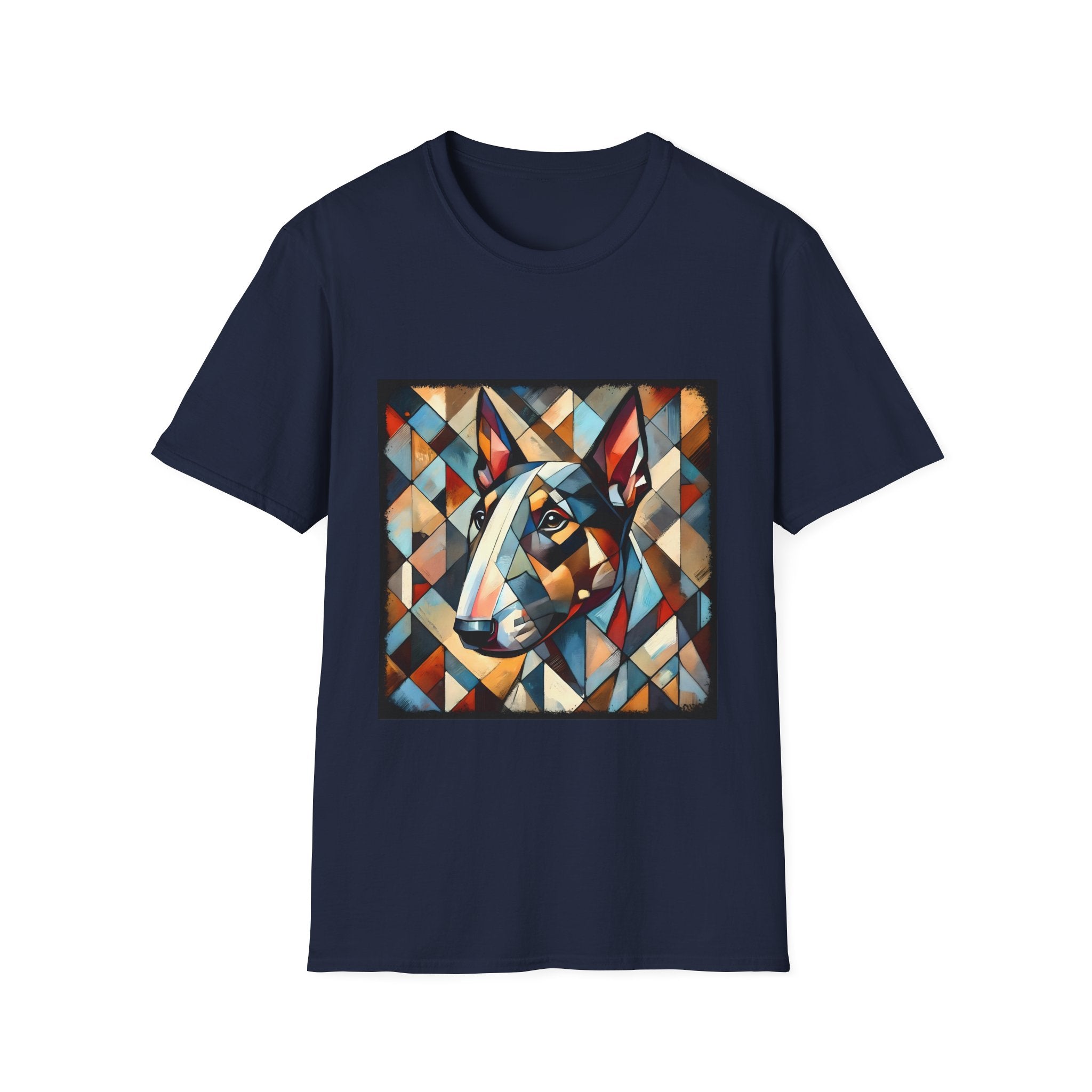 Bull Terrier Warm Geometric | Unisex Dog T-Shirt