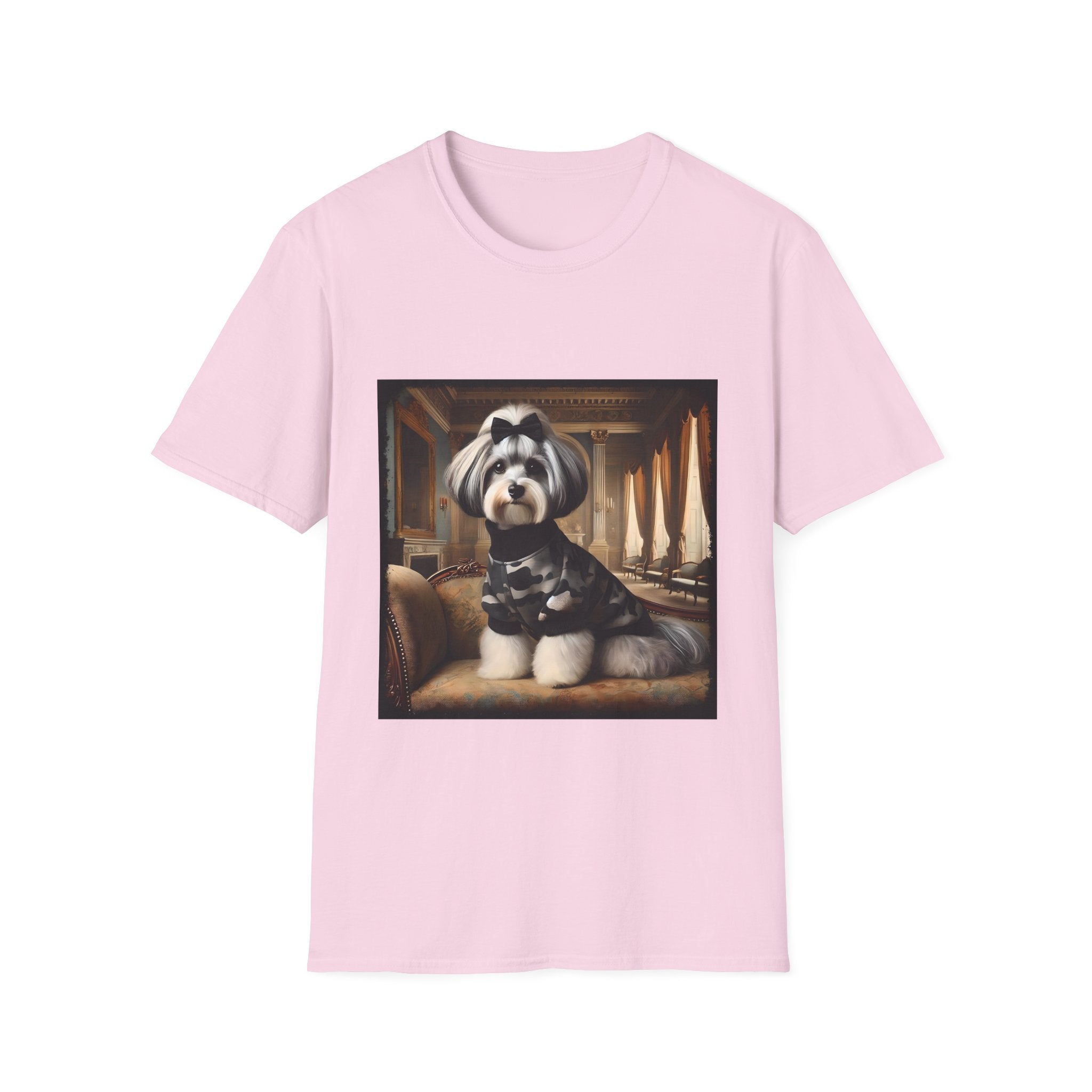 Havanese Posh Camo Cutie |  Unisex Dog T-Shirt
