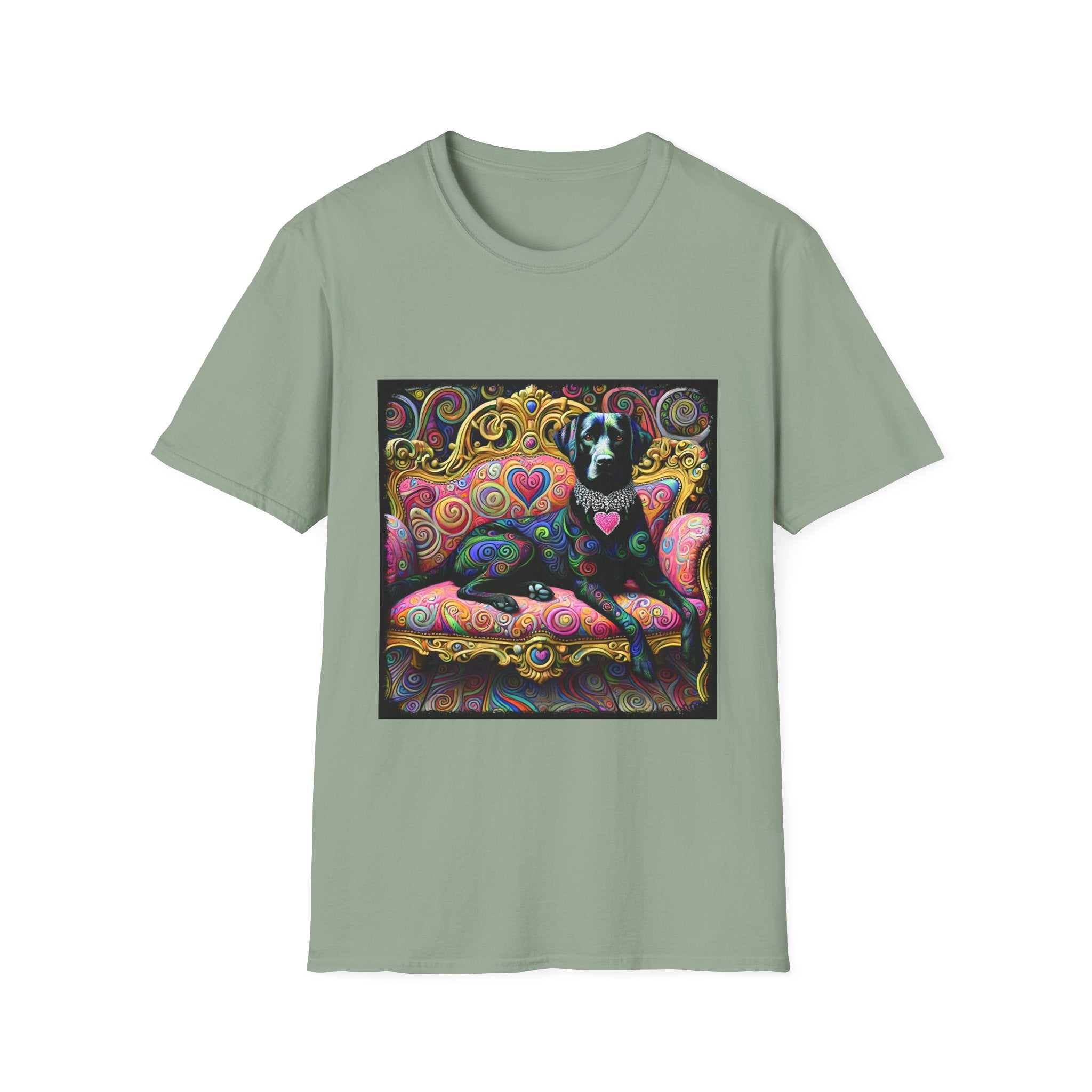 Labrador Retriever Love Swirl | Unisex Dog T-Shirt