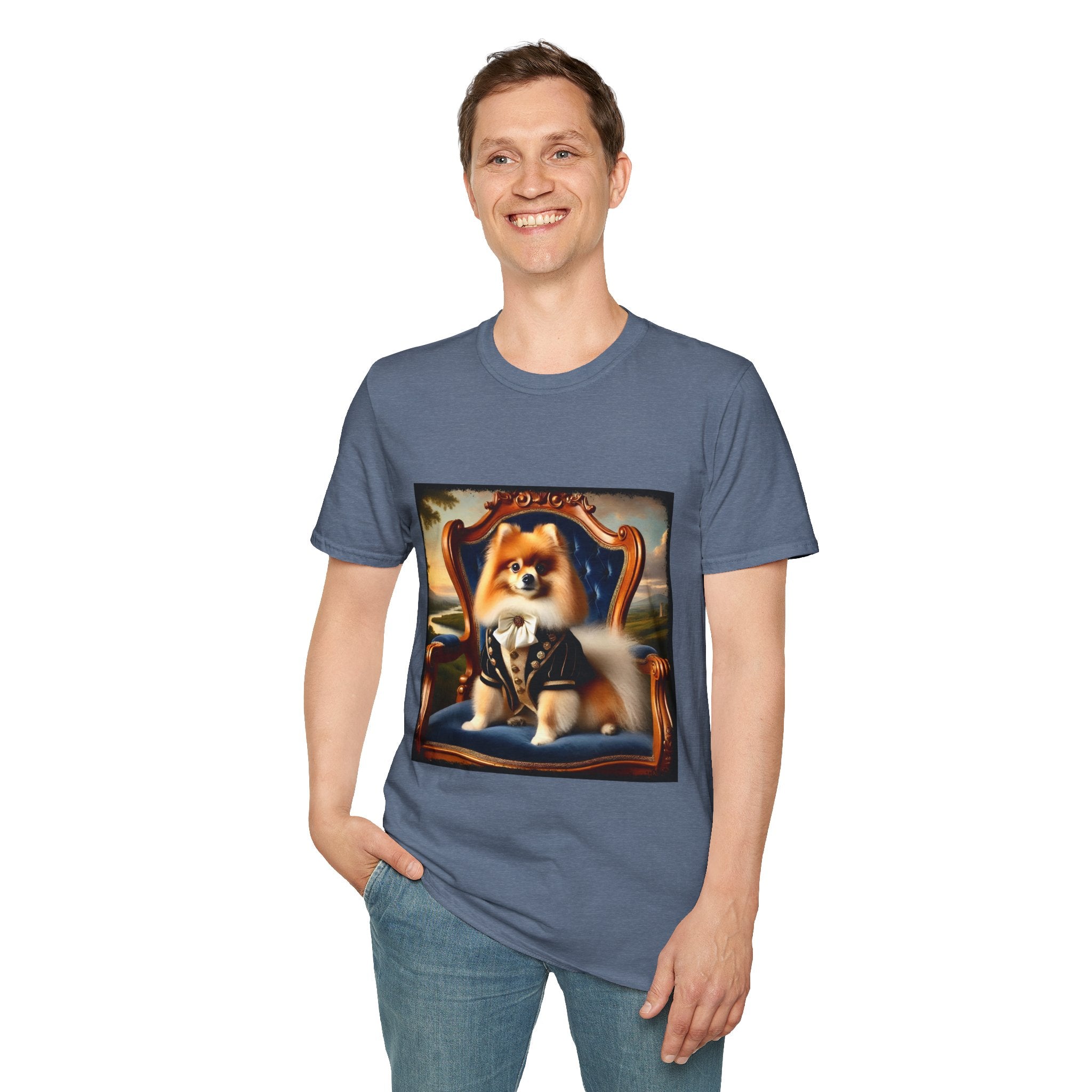 Pomeranian Groomed Gentleman | Unisex Dog T-Shirt