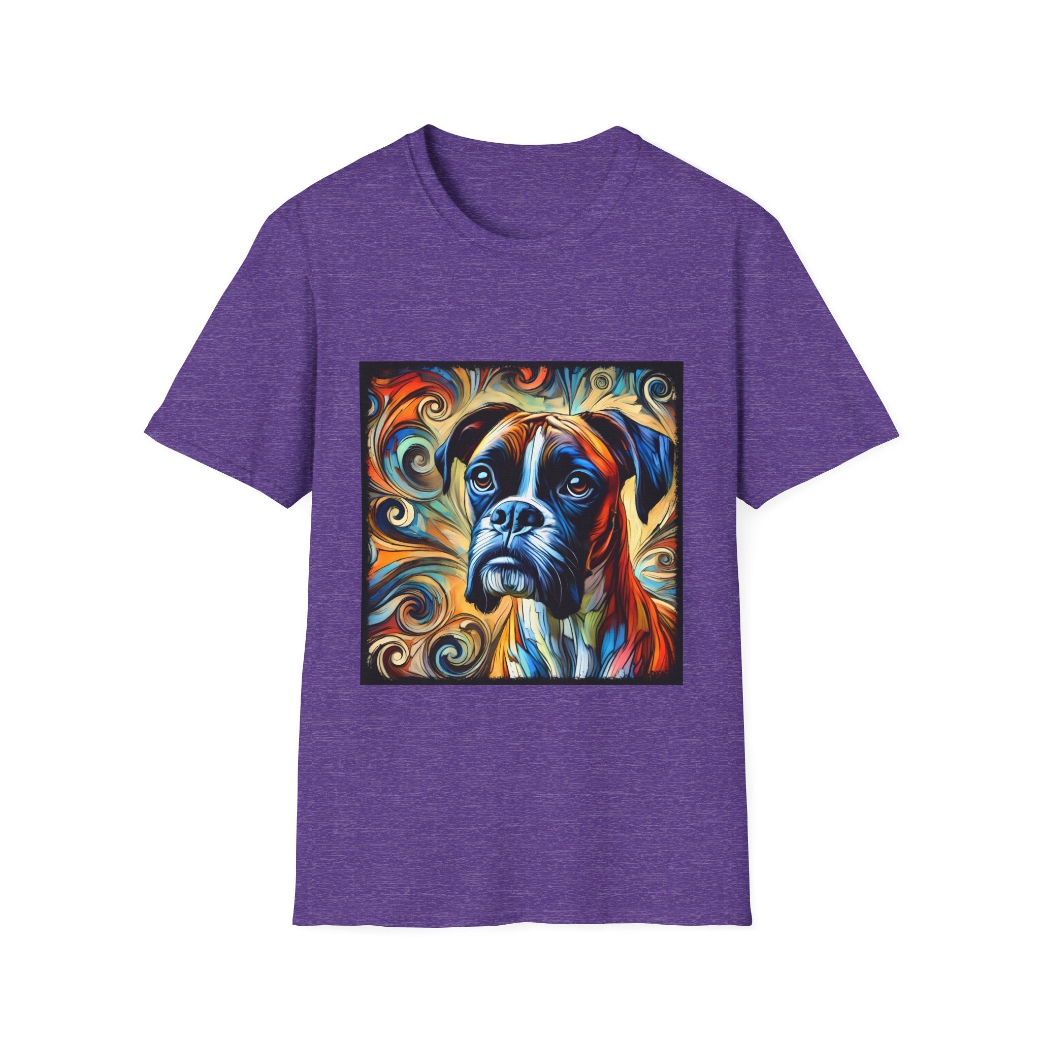 Boxer Warm Swirl | Unisex Dog T-Shirt