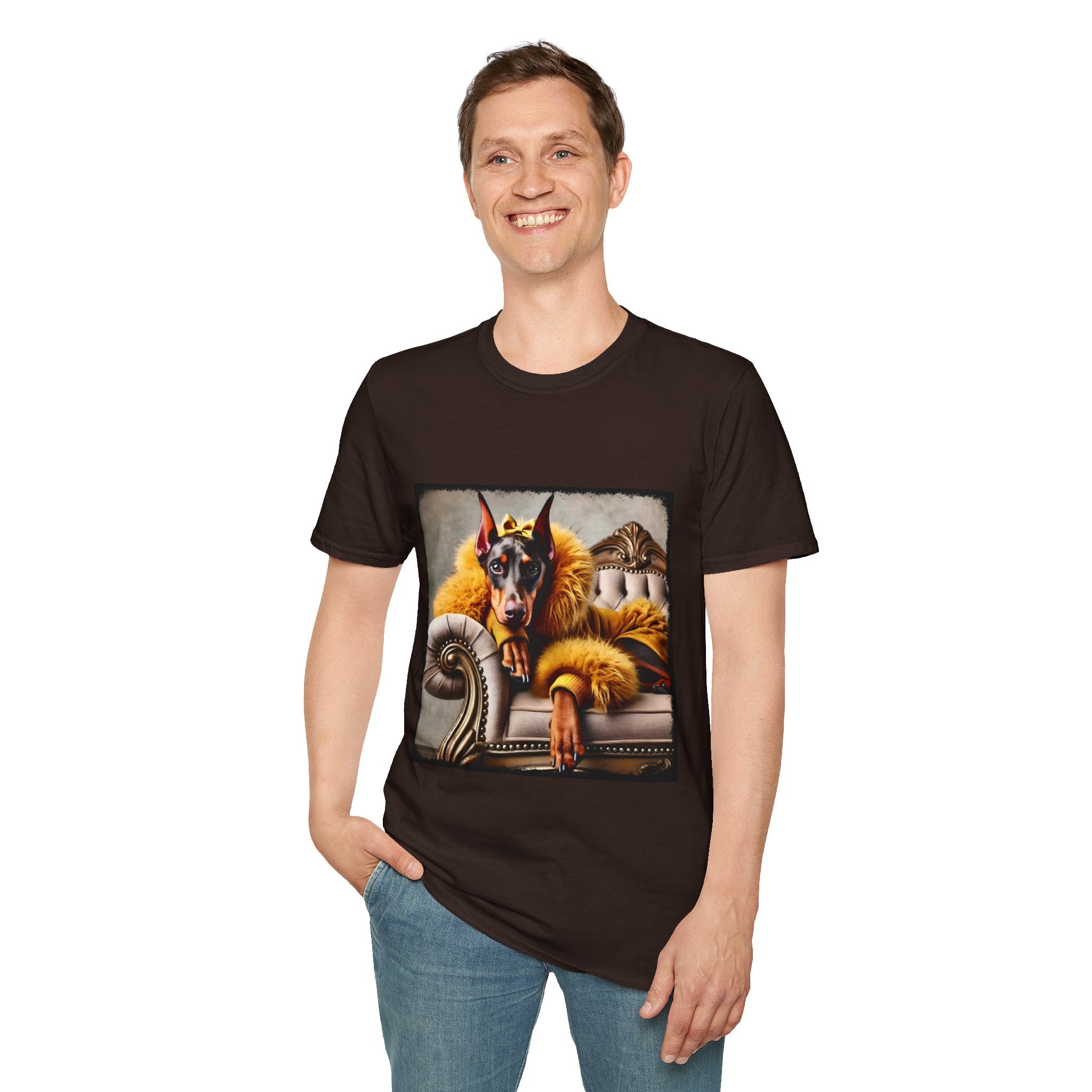 Doberman Pinscher Fur Babe | Unisex Dog T-Shirt