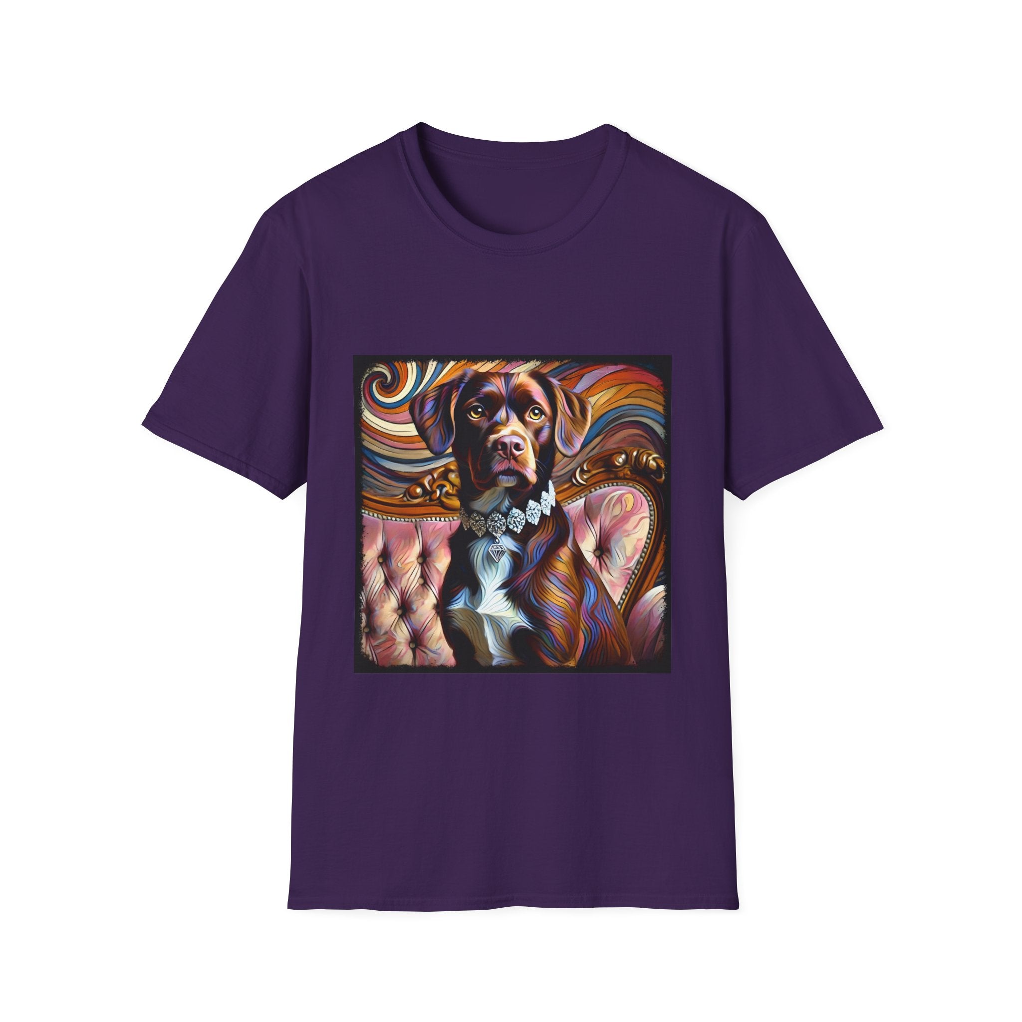 Labrador Retriever Vivid Swirl | Unisex Dog T-Shirt