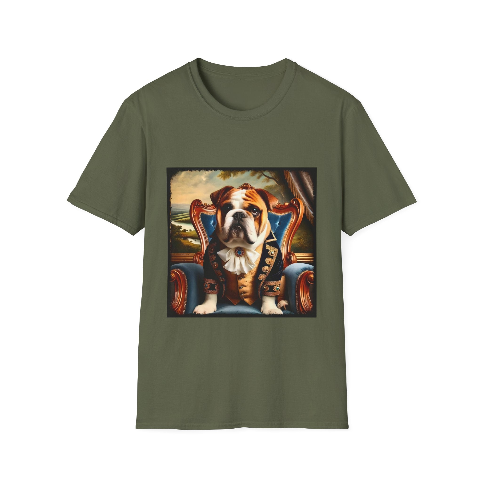 Bulldog Bougie Baron | Unisex Dog T-Shirt