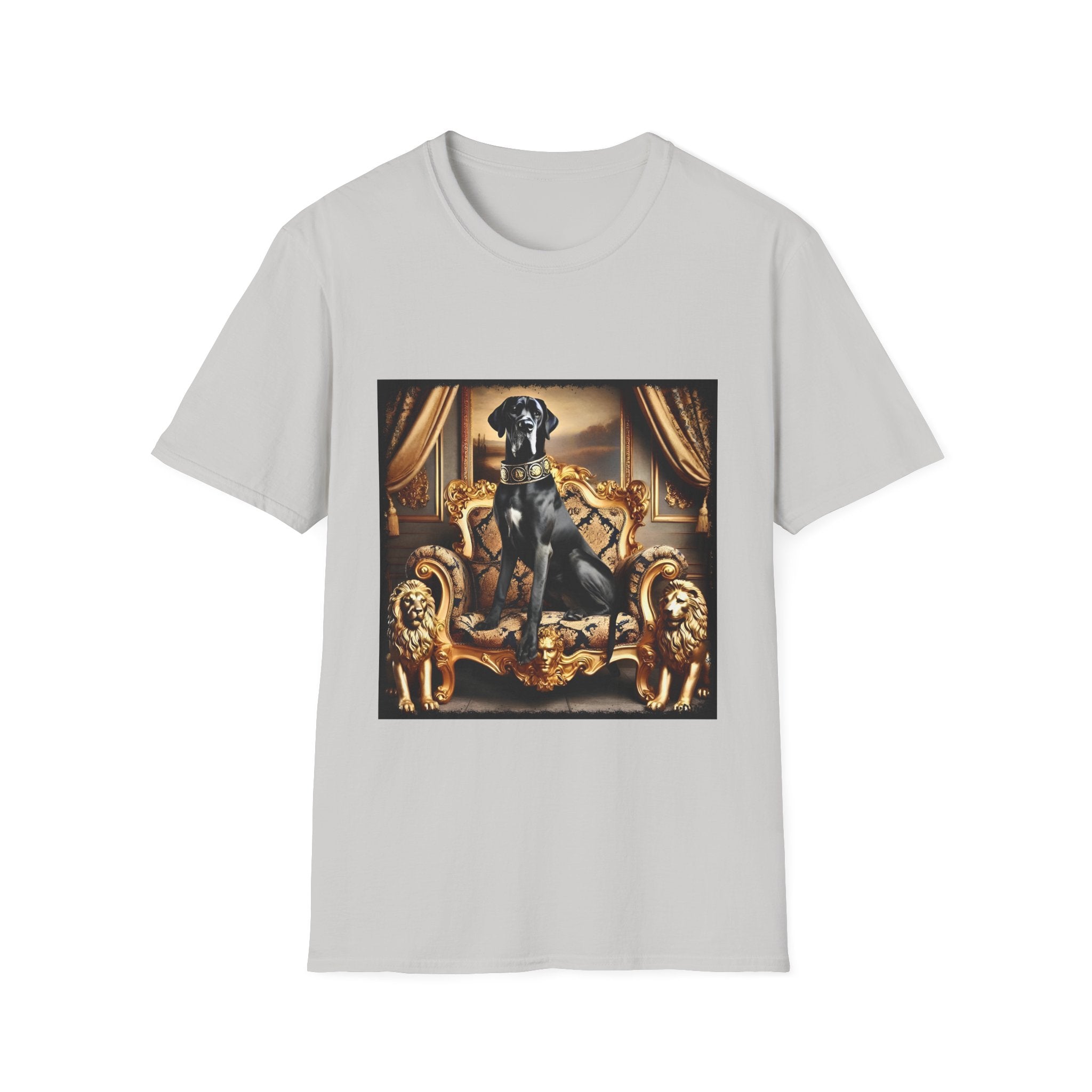 Great Dane Throne Pup | Unisex Dog T-Shirt